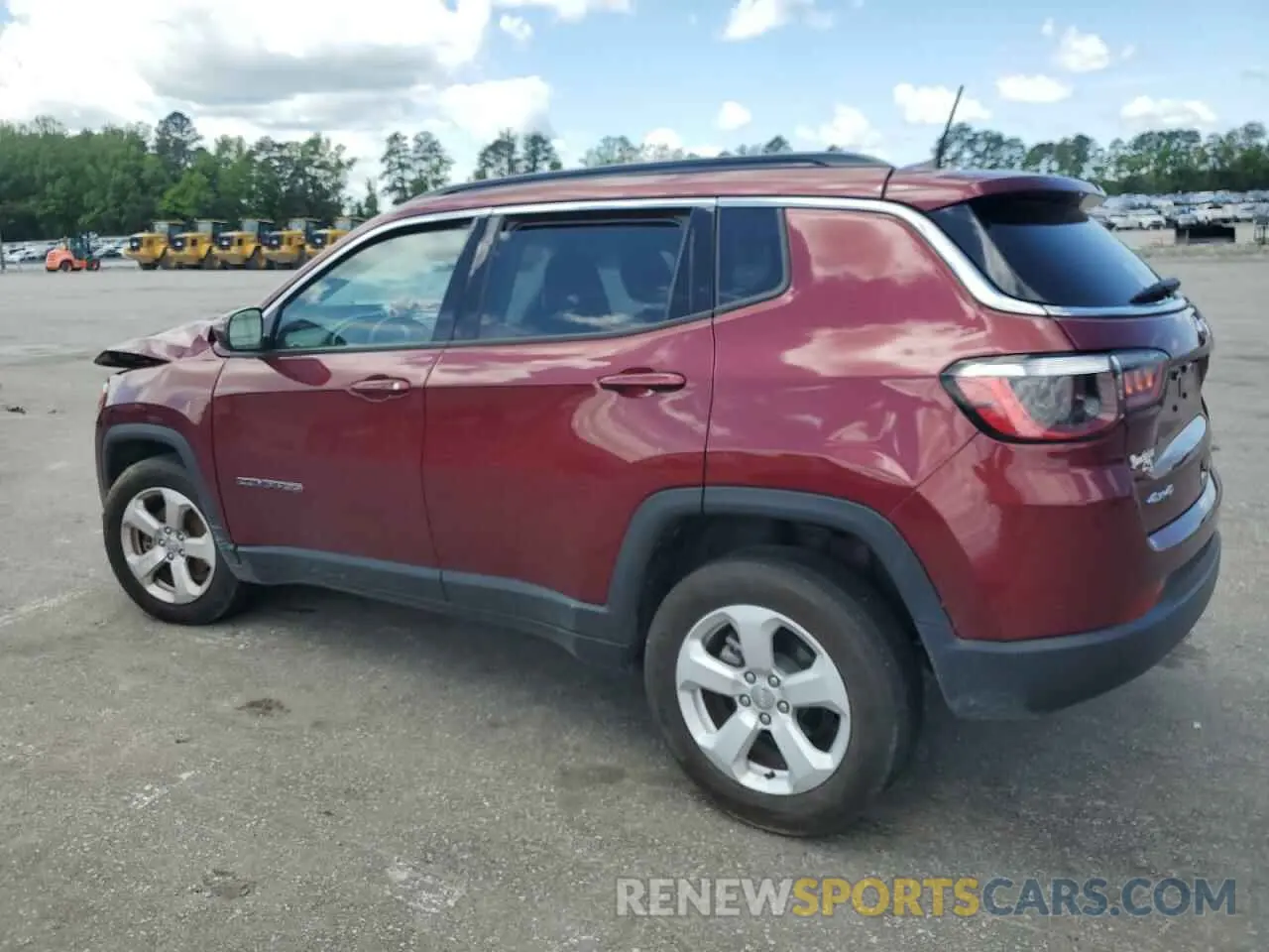 2 Photograph of a damaged car 3C4NJDBB6MT534444 JEEP COMPASS 2021