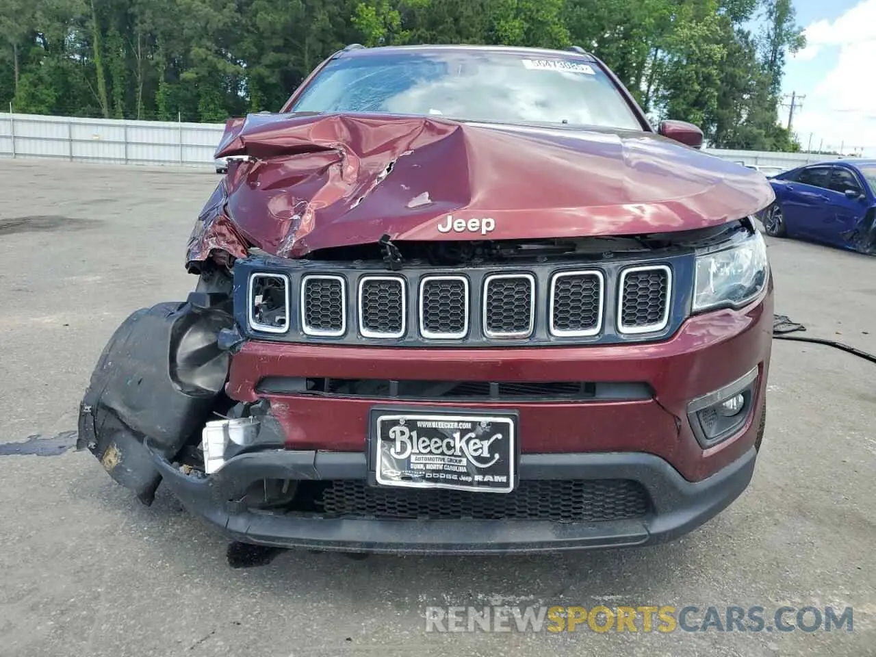 5 Photograph of a damaged car 3C4NJDBB6MT534444 JEEP COMPASS 2021
