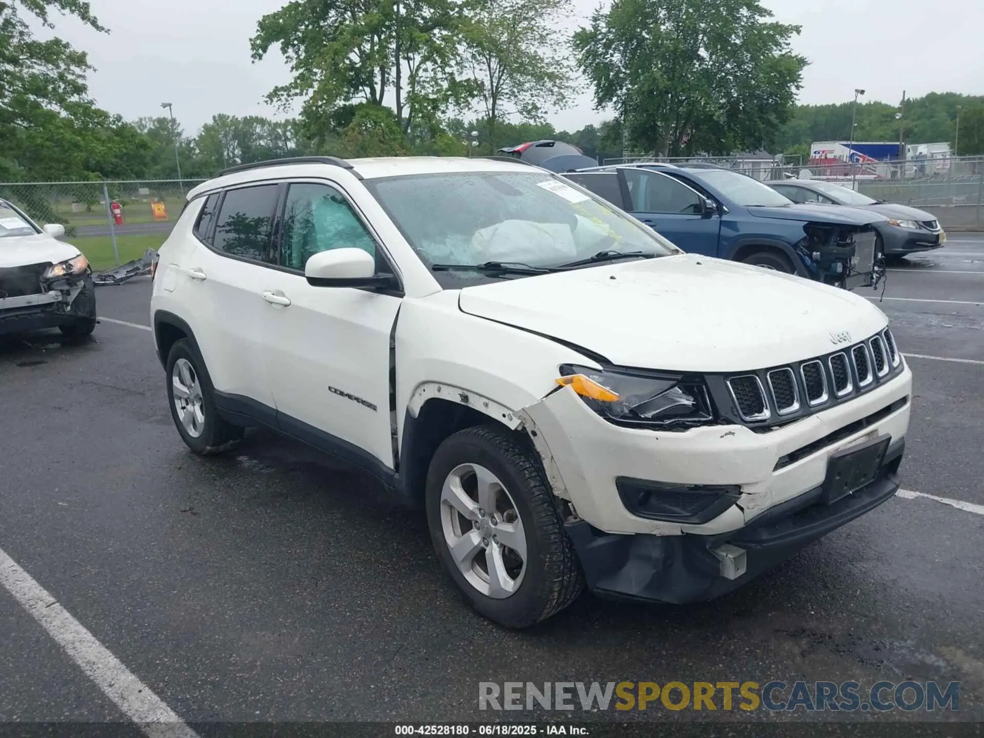 6 Photograph of a damaged car 3C4NJDBB6MT537568 JEEP COMPASS 2021