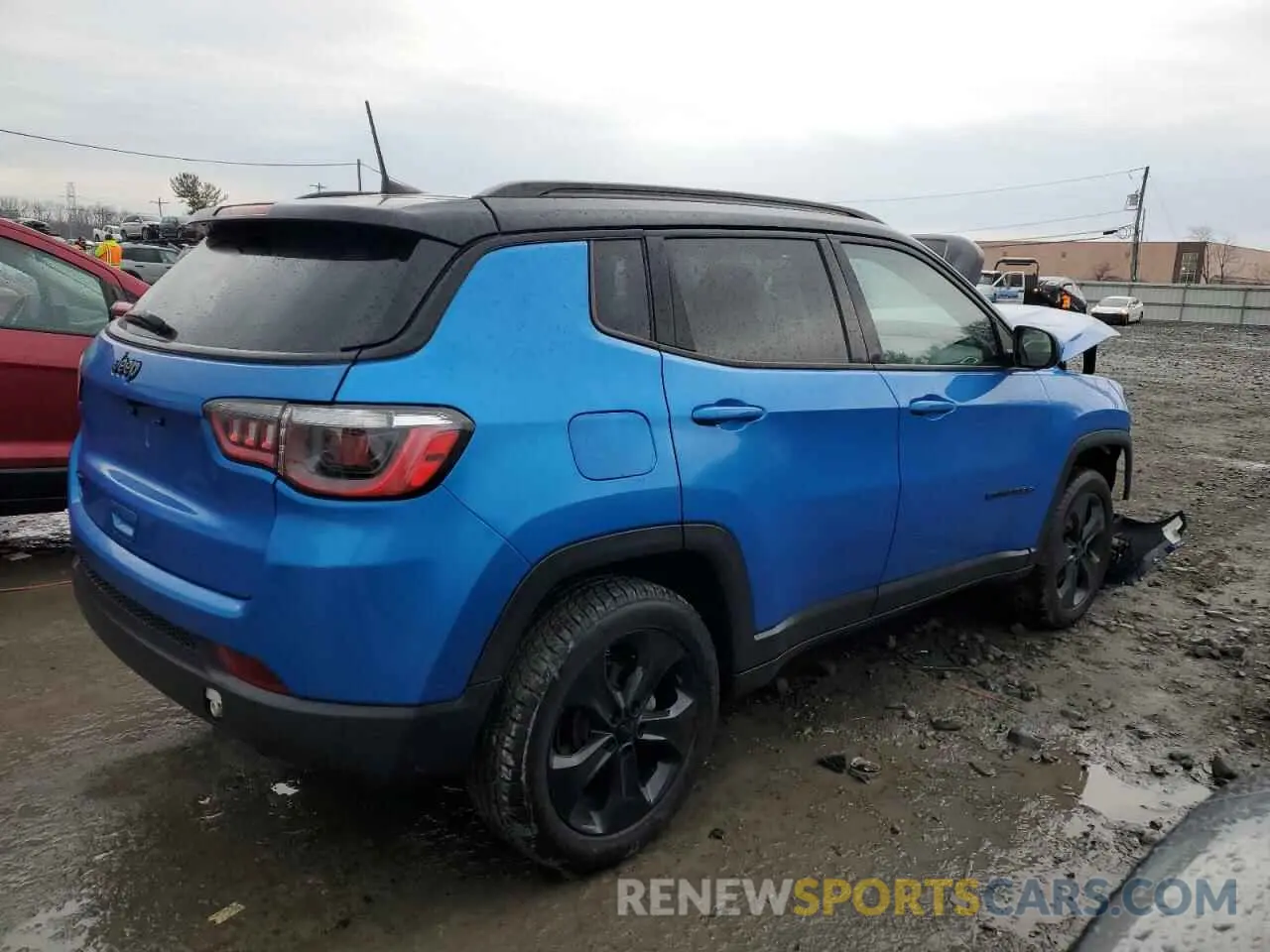 3 Photograph of a damaged car 3C4NJDBB7MT546733 JEEP COMPASS 2021