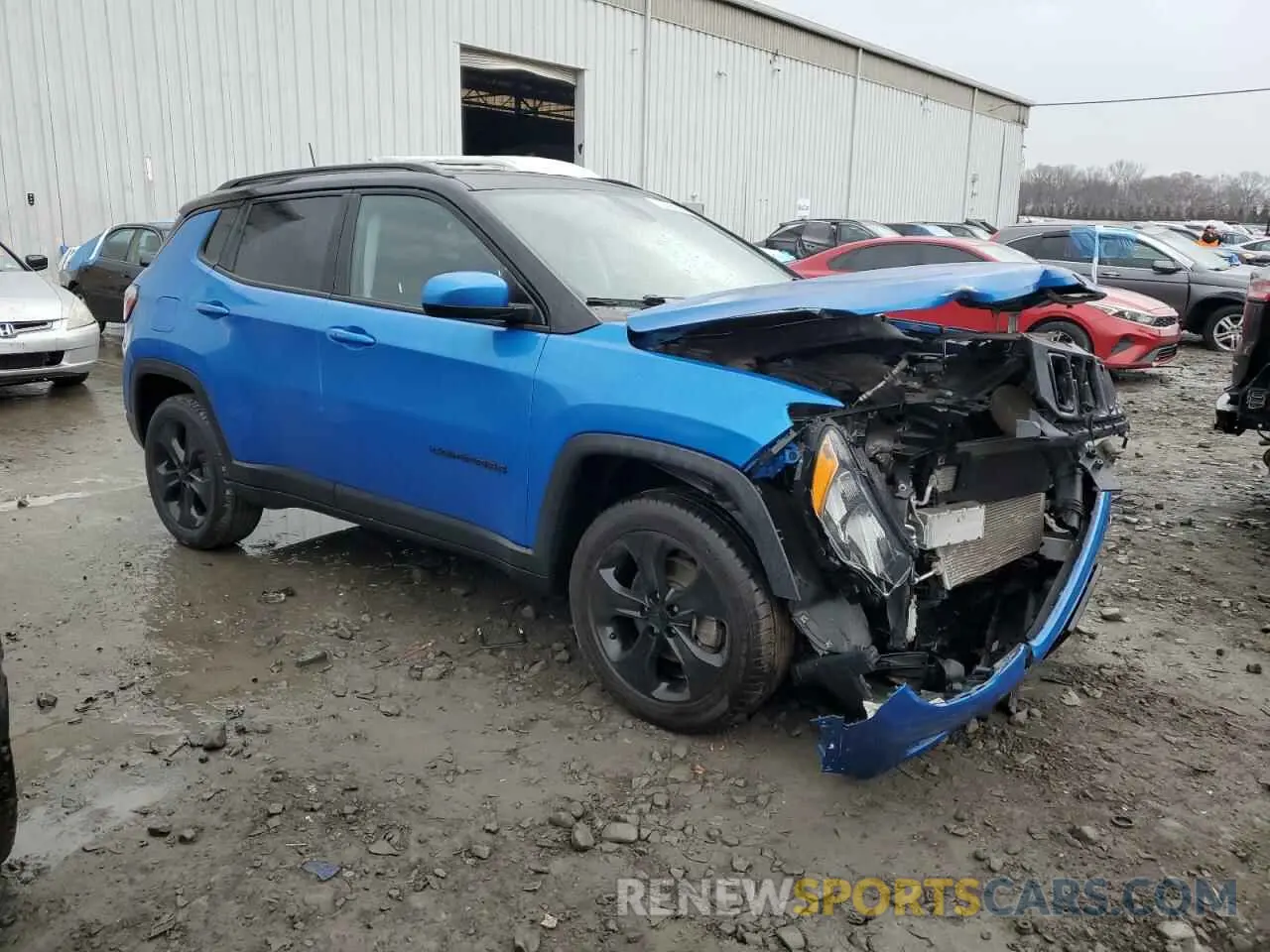 4 Photograph of a damaged car 3C4NJDBB7MT546733 JEEP COMPASS 2021