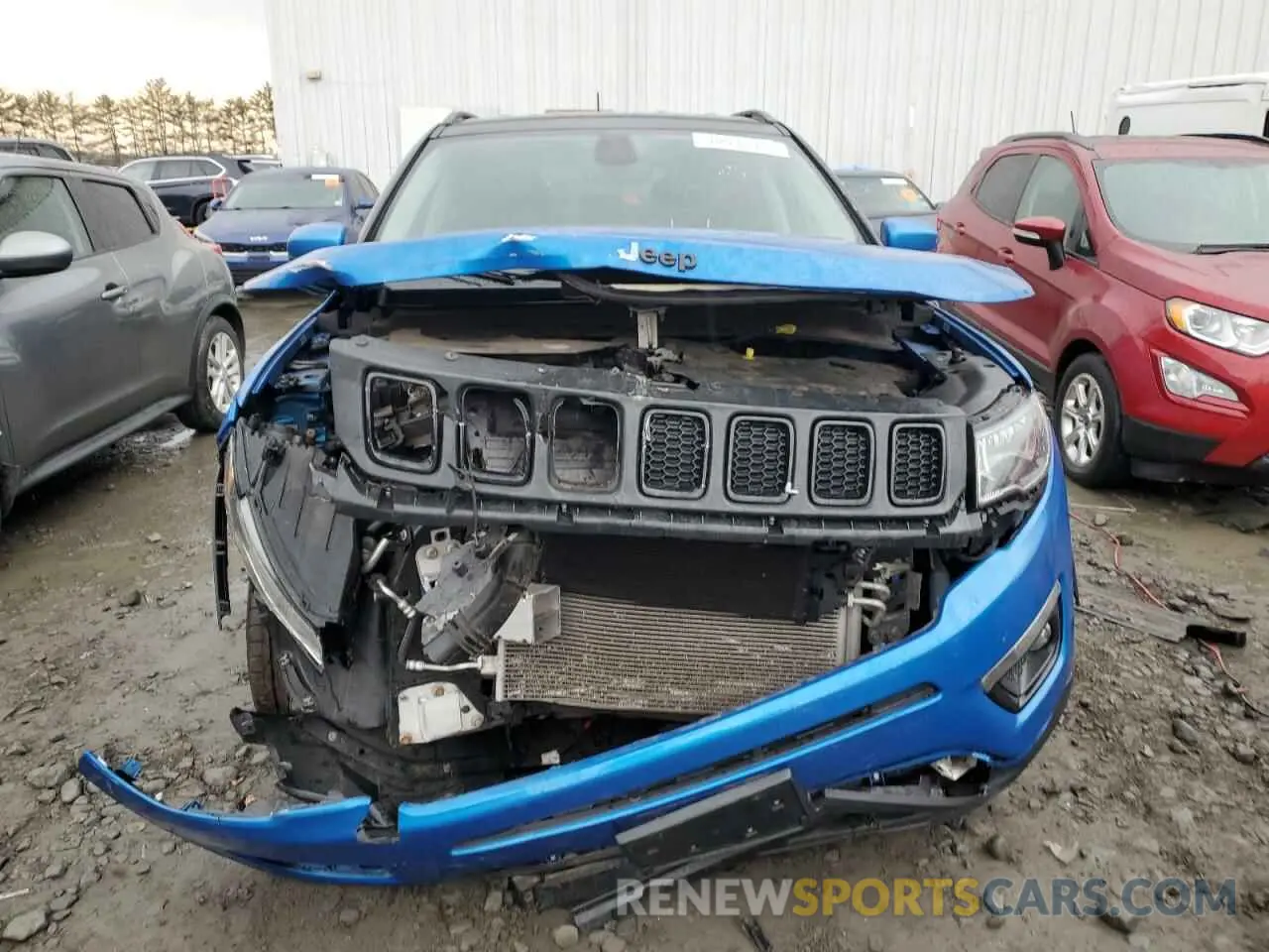 5 Photograph of a damaged car 3C4NJDBB7MT546733 JEEP COMPASS 2021