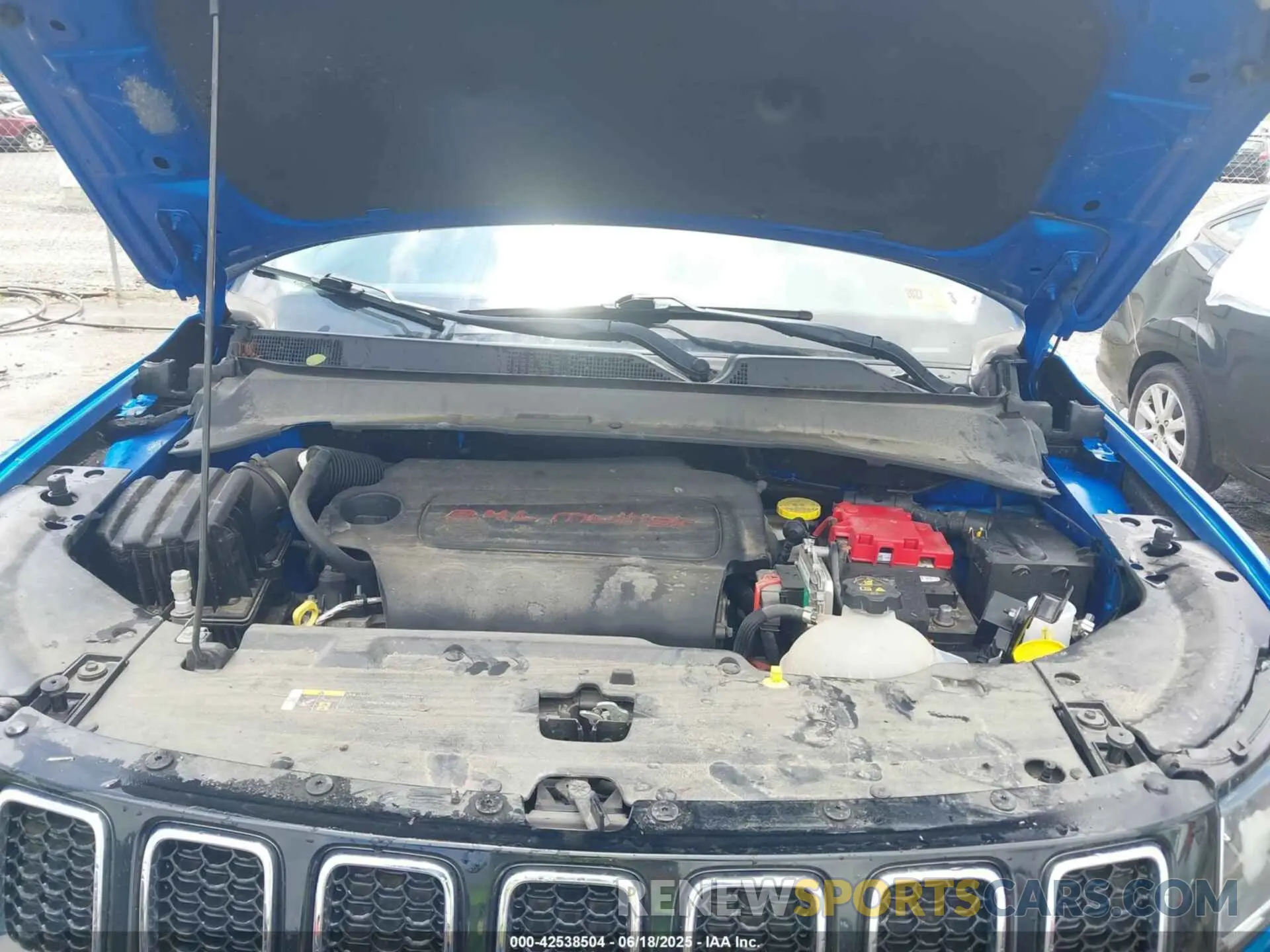 10 Photograph of a damaged car 3C4NJDBB8MT529973 JEEP COMPASS 2021