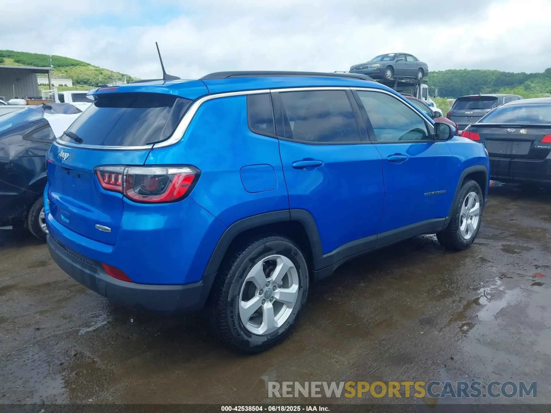 4 Photograph of a damaged car 3C4NJDBB8MT529973 JEEP COMPASS 2021