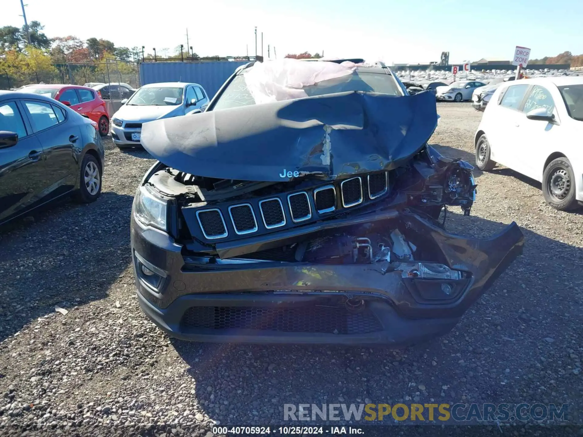 12 Photograph of a damaged car 3C4NJDBB8MT537958 JEEP COMPASS 2021