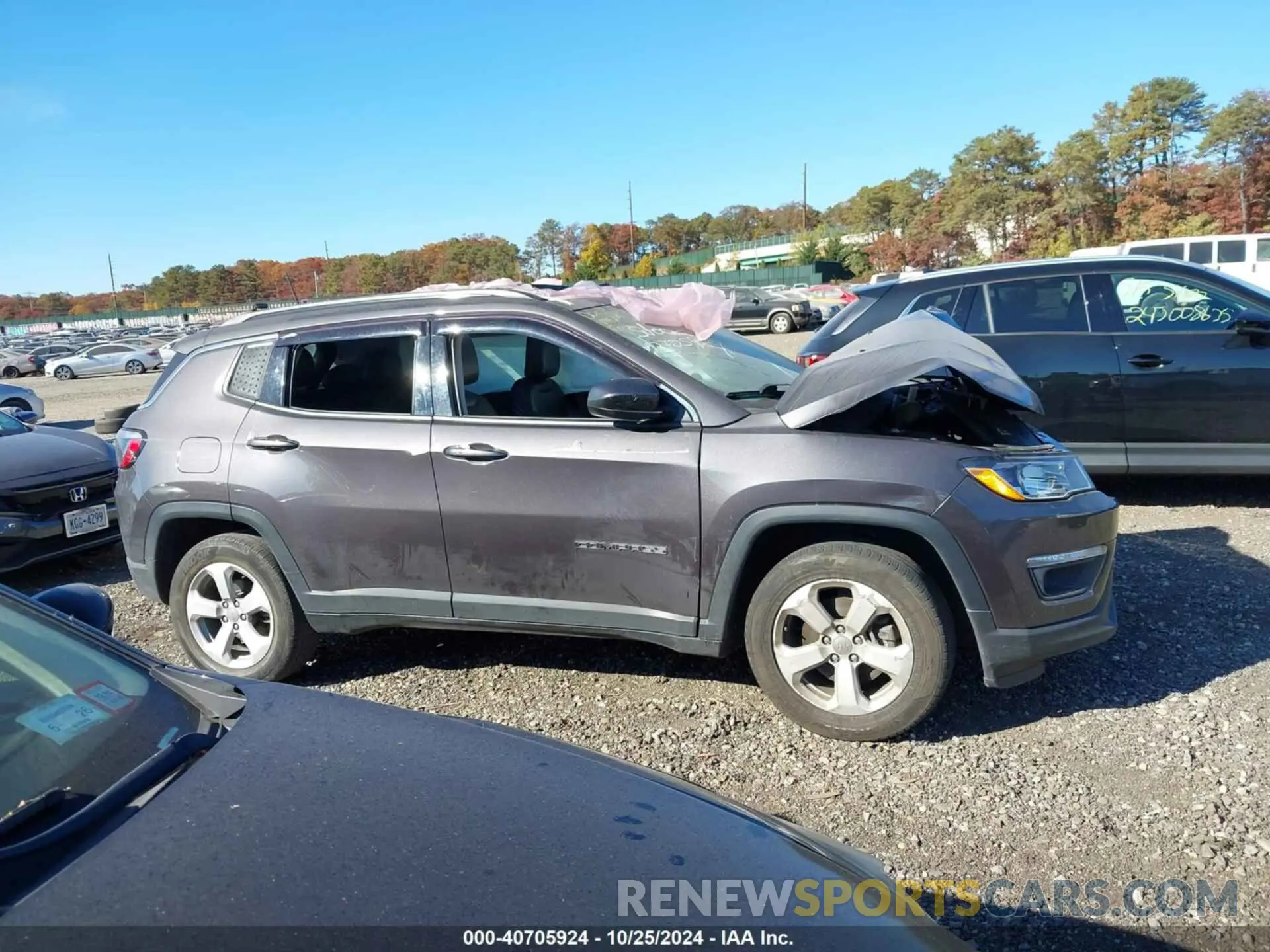 13 Photograph of a damaged car 3C4NJDBB8MT537958 JEEP COMPASS 2021