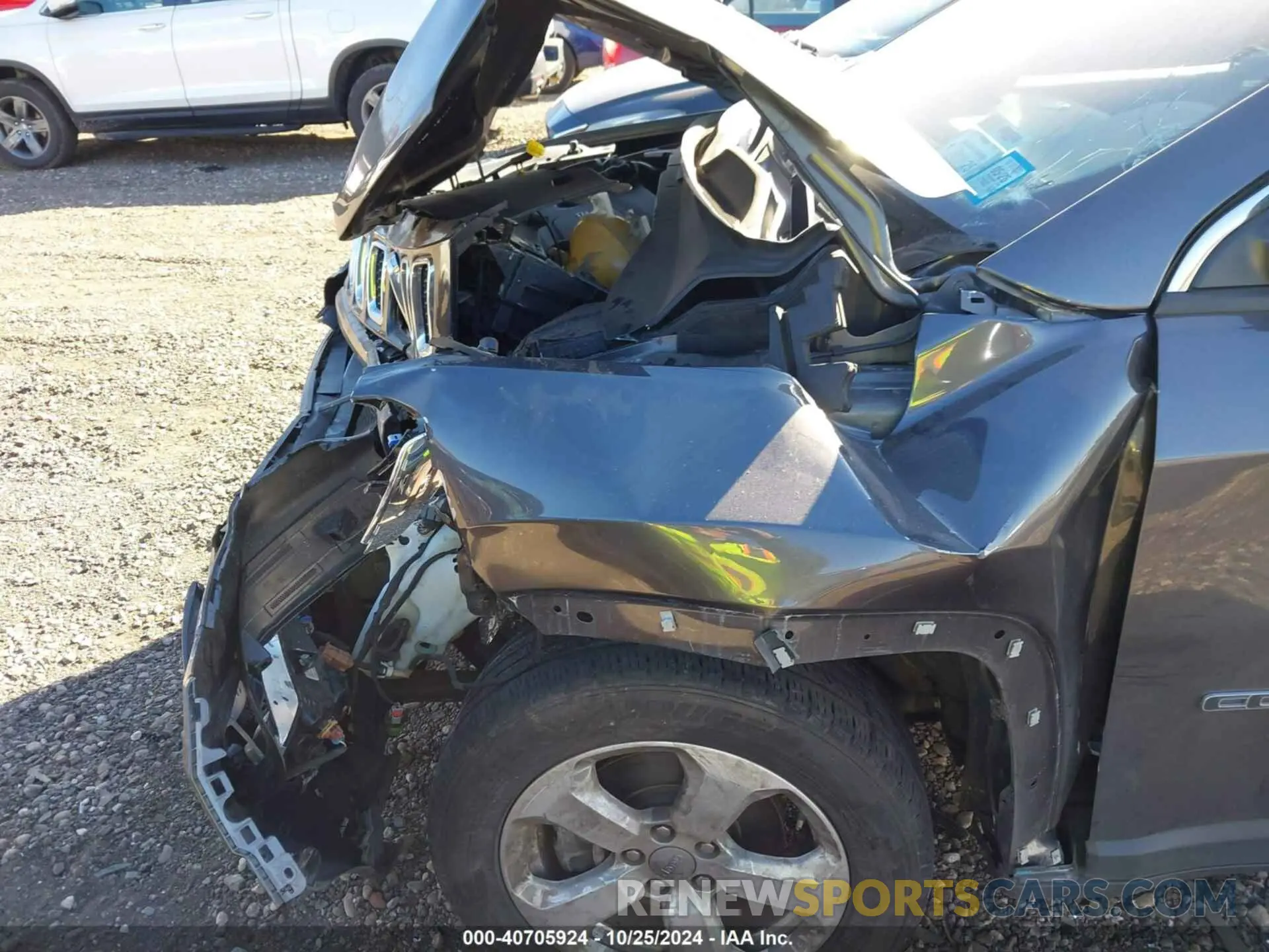 21 Photograph of a damaged car 3C4NJDBB8MT537958 JEEP COMPASS 2021