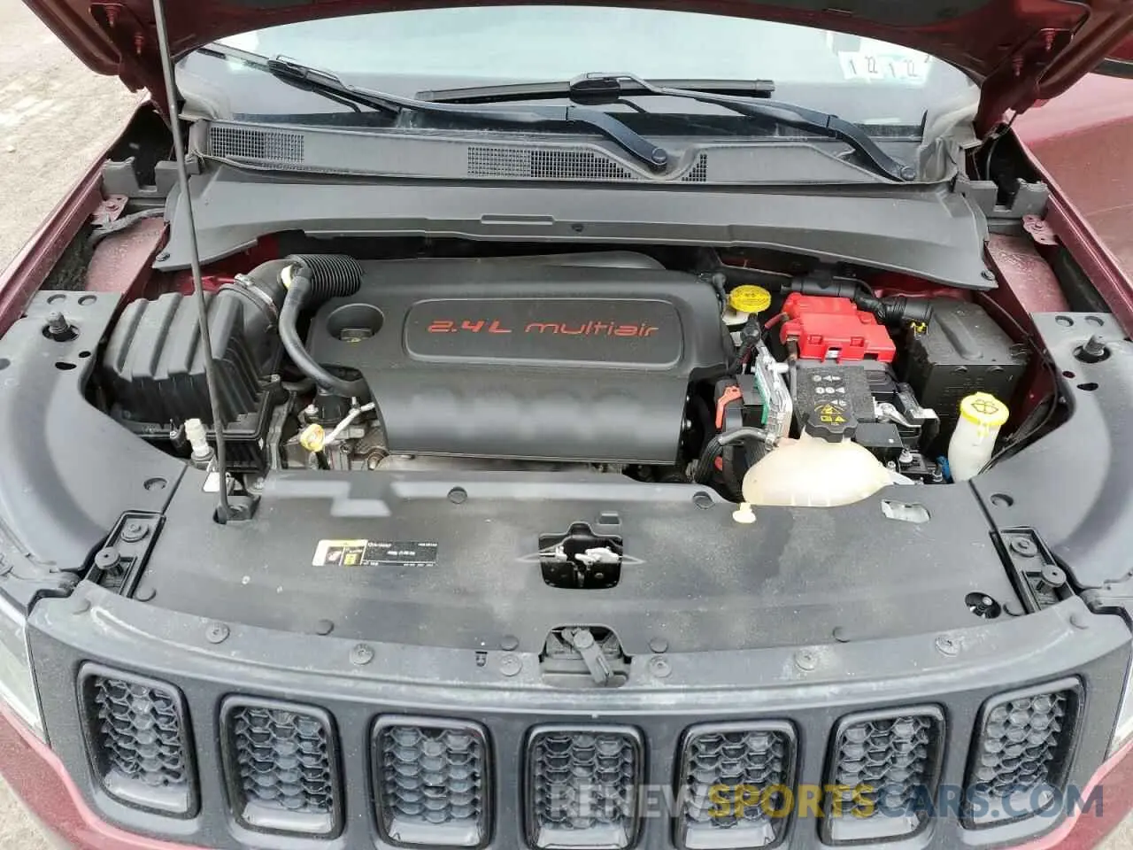 12 Photograph of a damaged car 3C4NJDBB8MT547390 JEEP COMPASS 2021