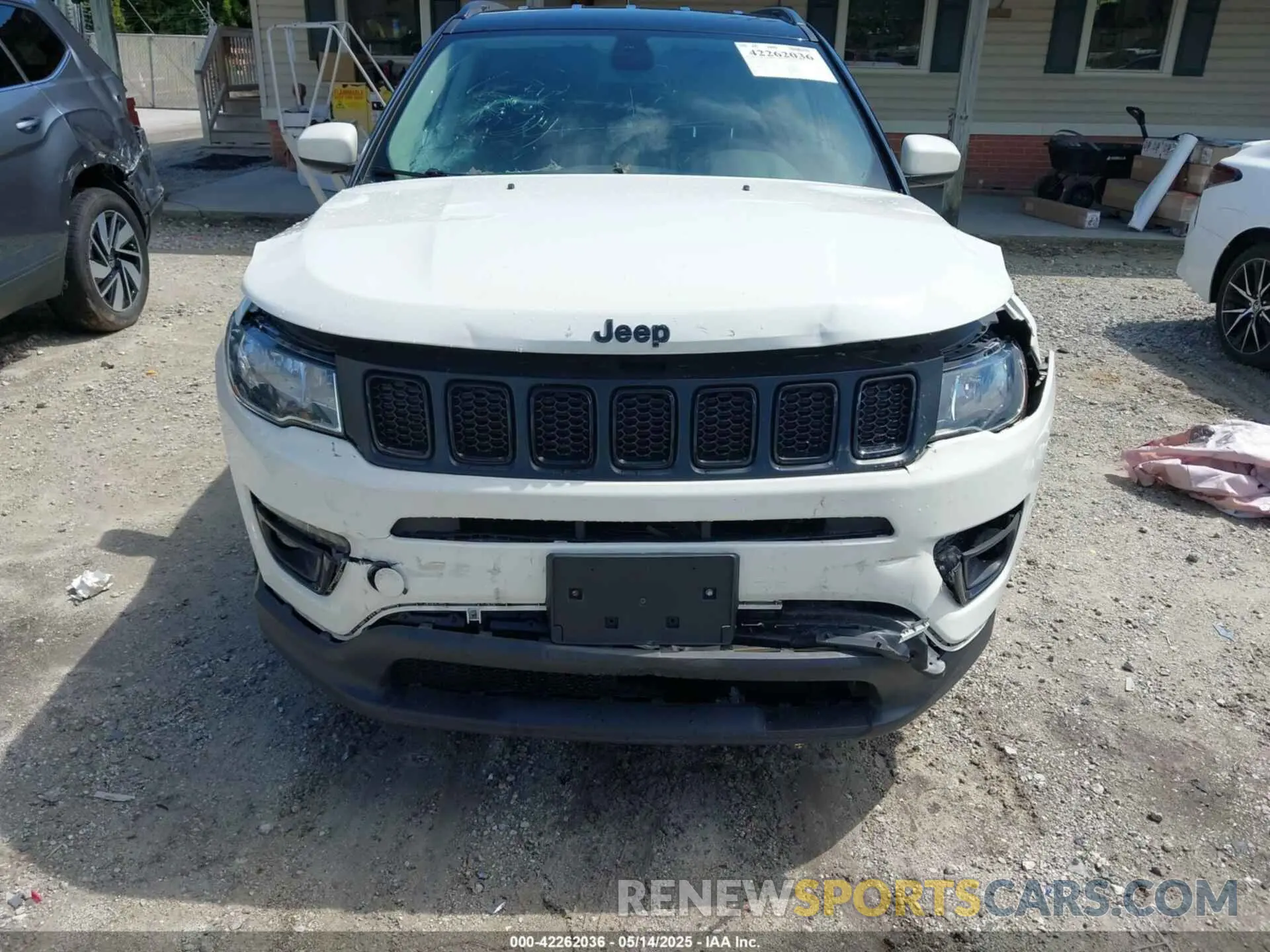 6 Photograph of a damaged car 3C4NJDBB8MT555358 JEEP COMPASS 2021