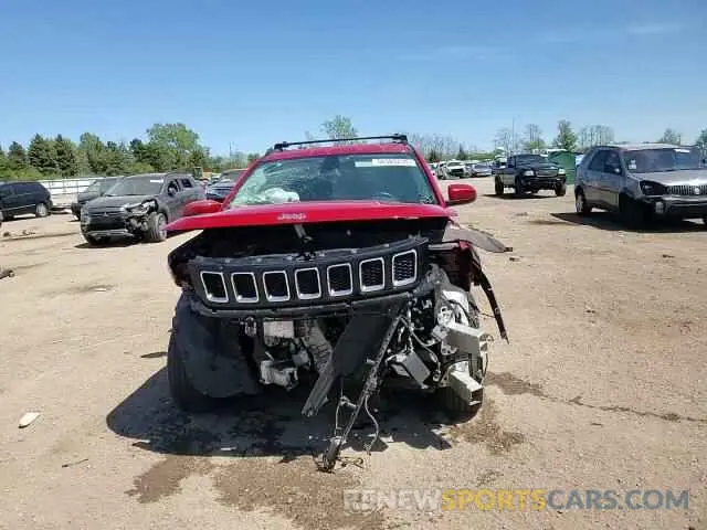 14 Photograph of a damaged car 3C4NJDBB8MT555442 JEEP COMPASS 2021
