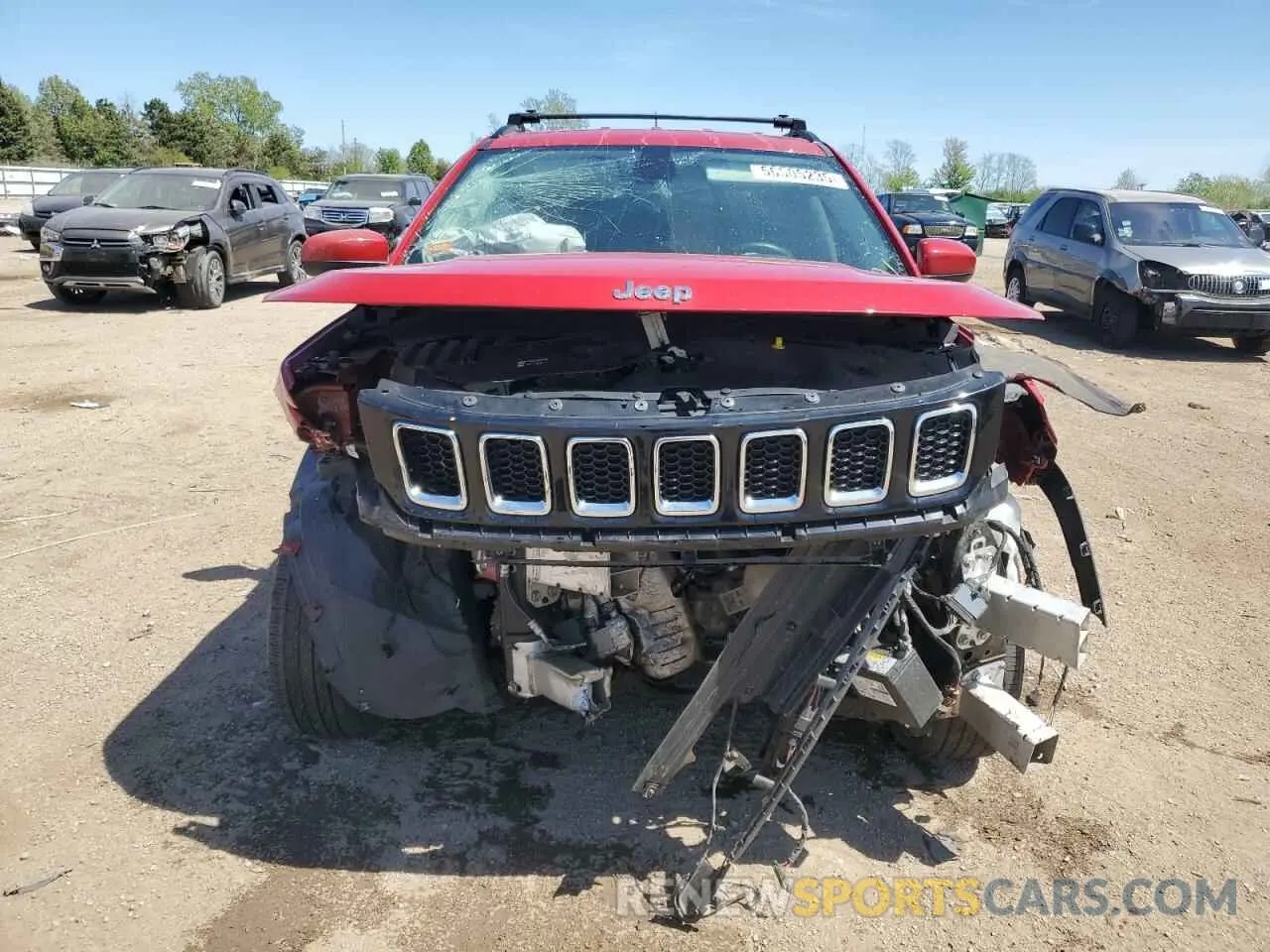 5 Photograph of a damaged car 3C4NJDBB8MT555442 JEEP COMPASS 2021