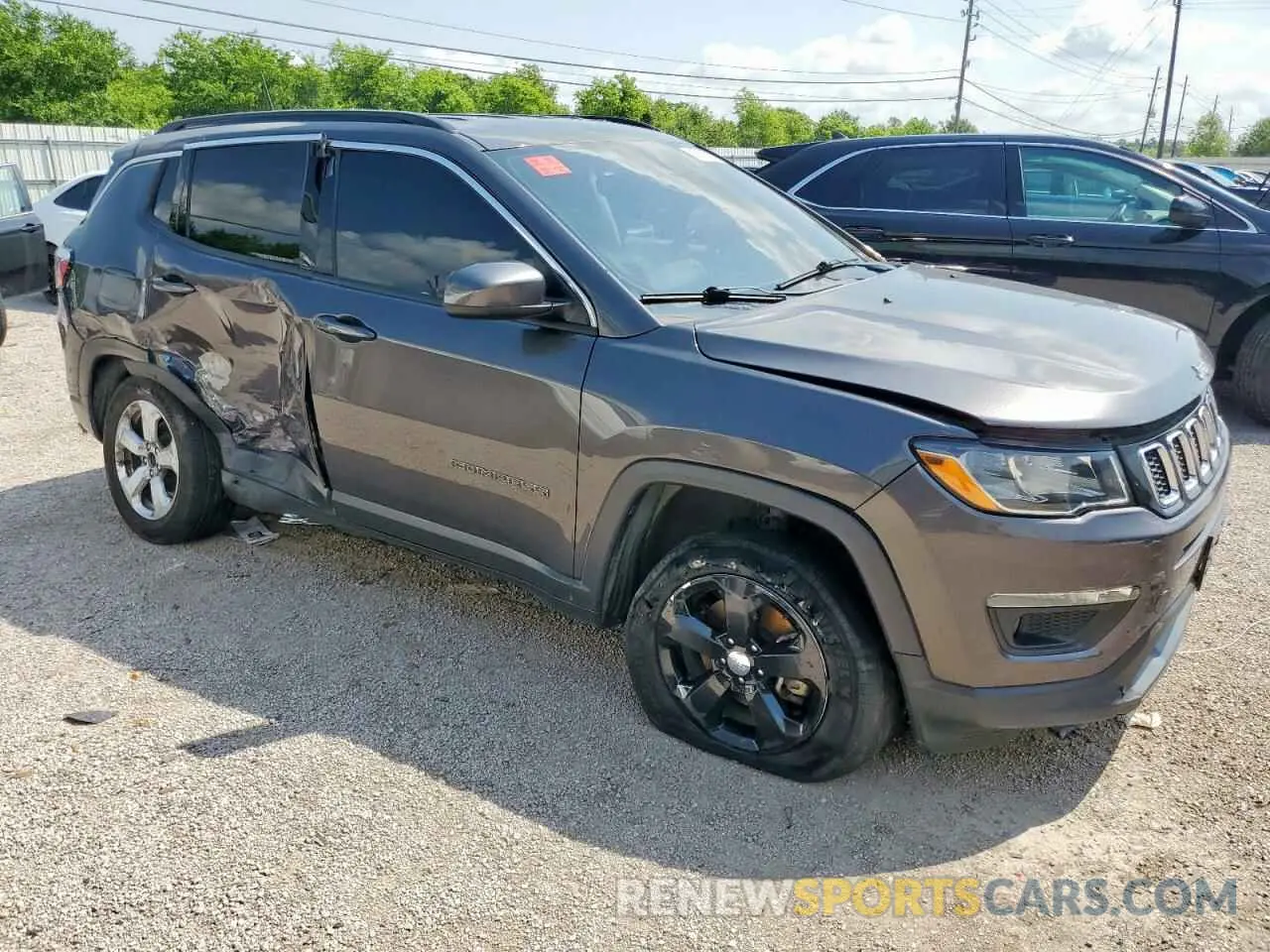 4 Photograph of a damaged car 3C4NJDBB8MT562682 JEEP COMPASS 2021