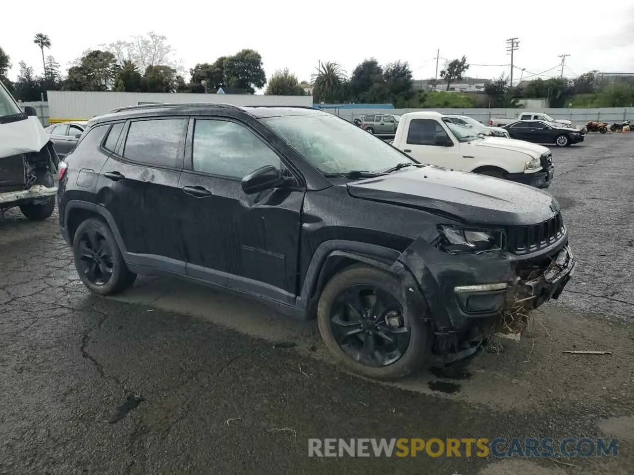 4 Photograph of a damaged car 3C4NJDBB8MT591566 JEEP COMPASS 2021