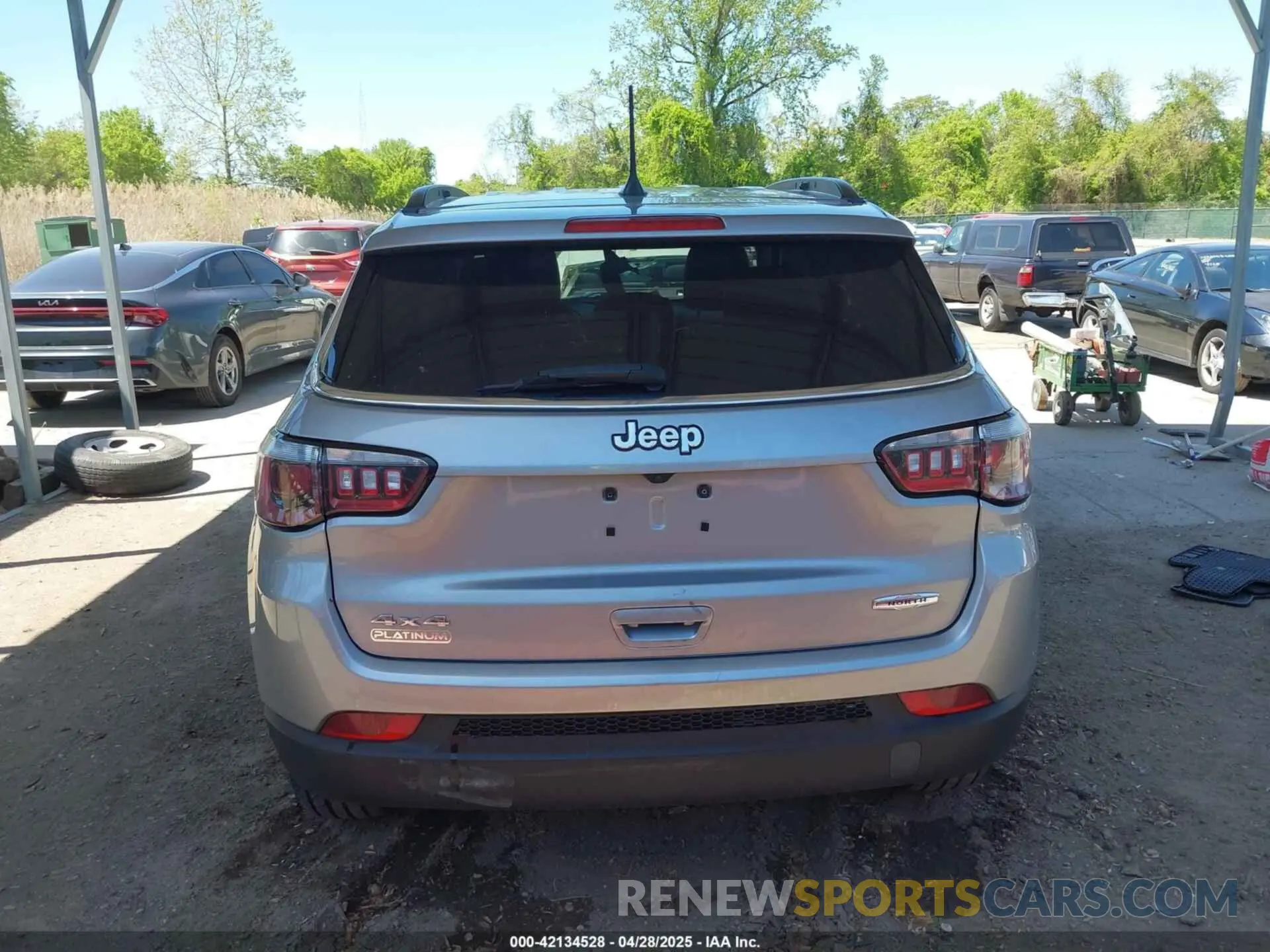 15 Photograph of a damaged car 3C4NJDBB9MT514821 JEEP COMPASS 2021