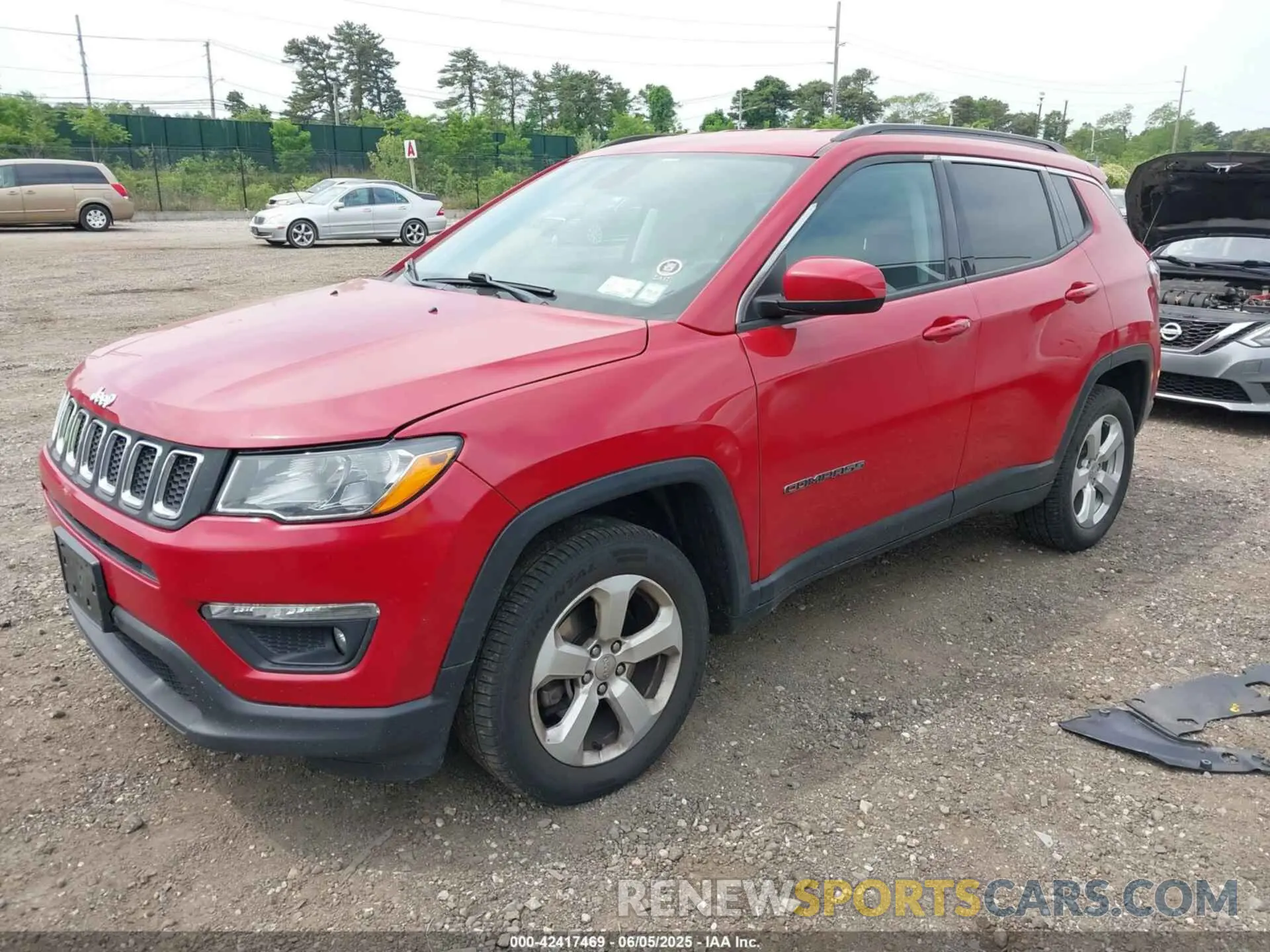 2 Photograph of a damaged car 3C4NJDBB9MT544885 JEEP COMPASS 2021