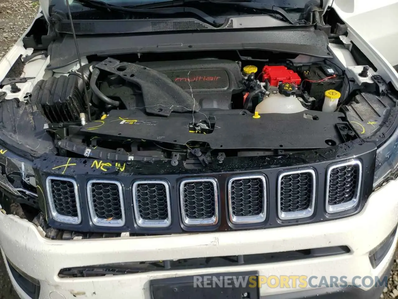 12 Photograph of a damaged car 3C4NJDBB9MT547124 JEEP COMPASS 2021