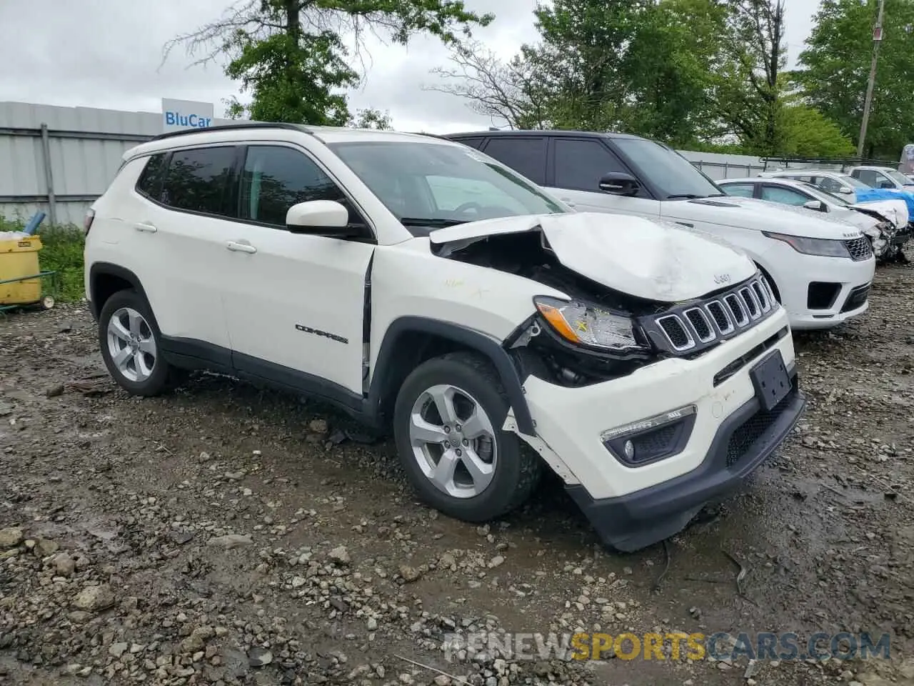 4 Photograph of a damaged car 3C4NJDBB9MT547124 JEEP COMPASS 2021
