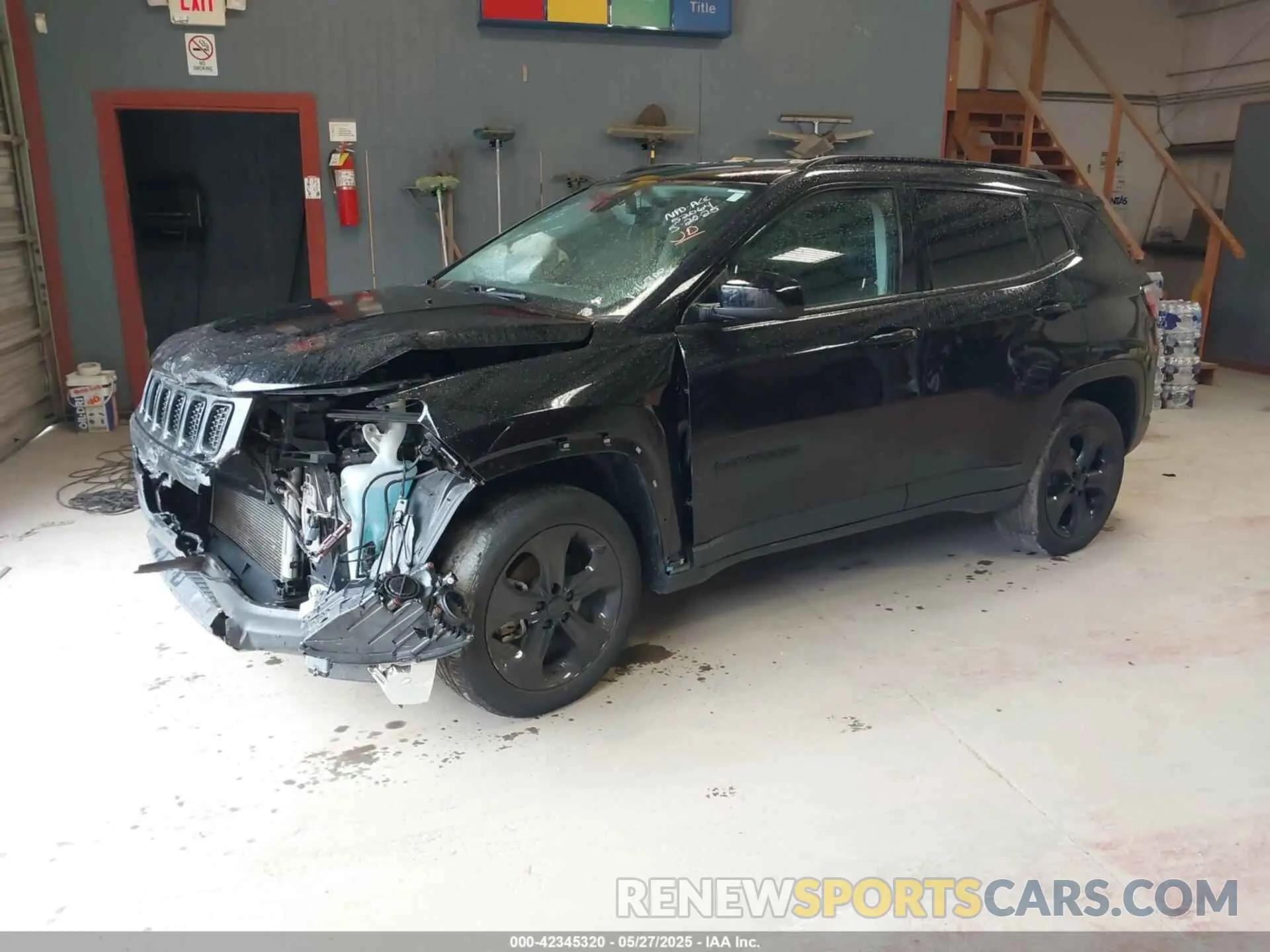 2 Photograph of a damaged car 3C4NJDBB9MT552064 JEEP COMPASS 2021