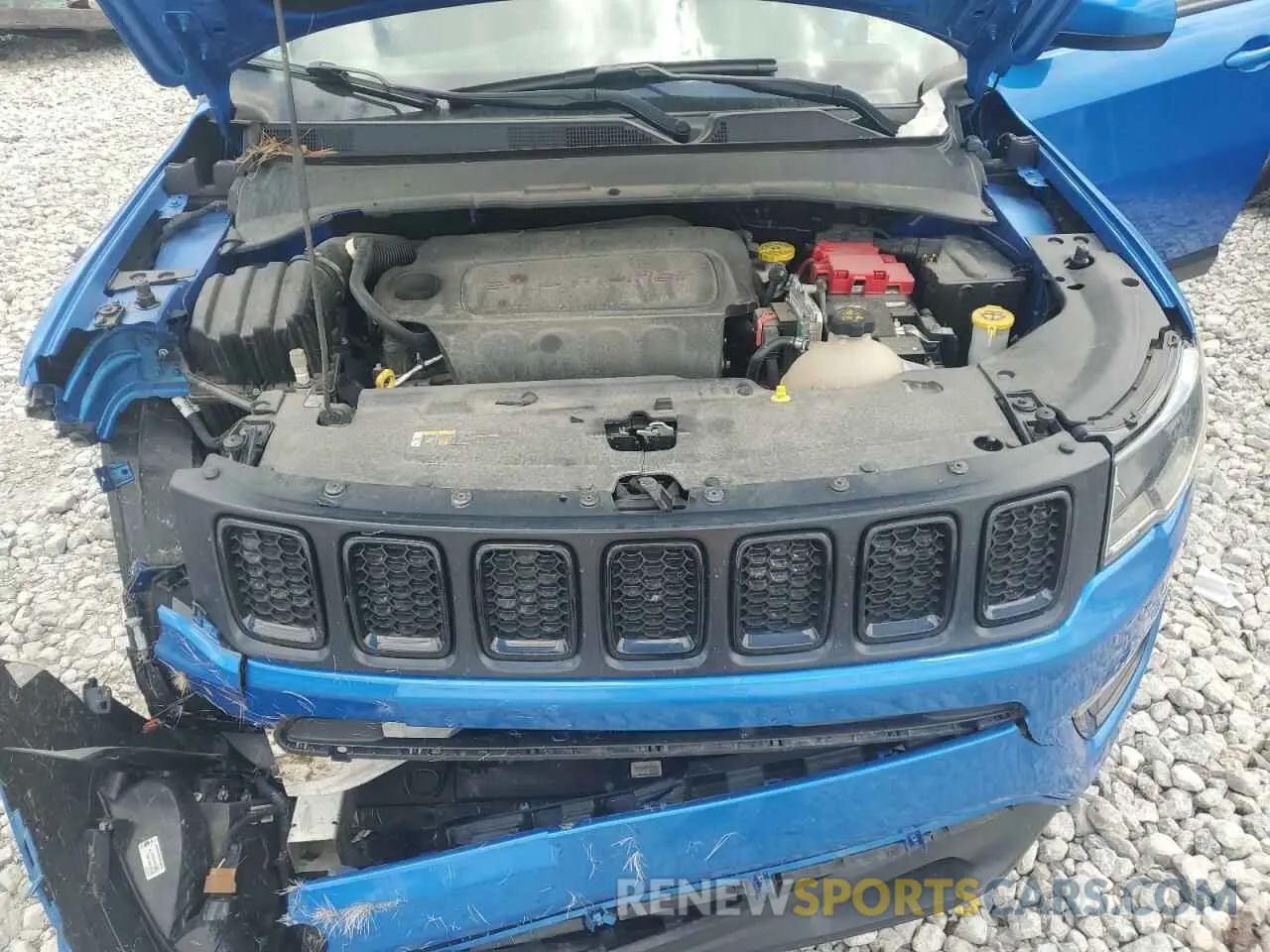 12 Photograph of a damaged car 3C4NJDBB9MT567907 JEEP COMPASS 2021