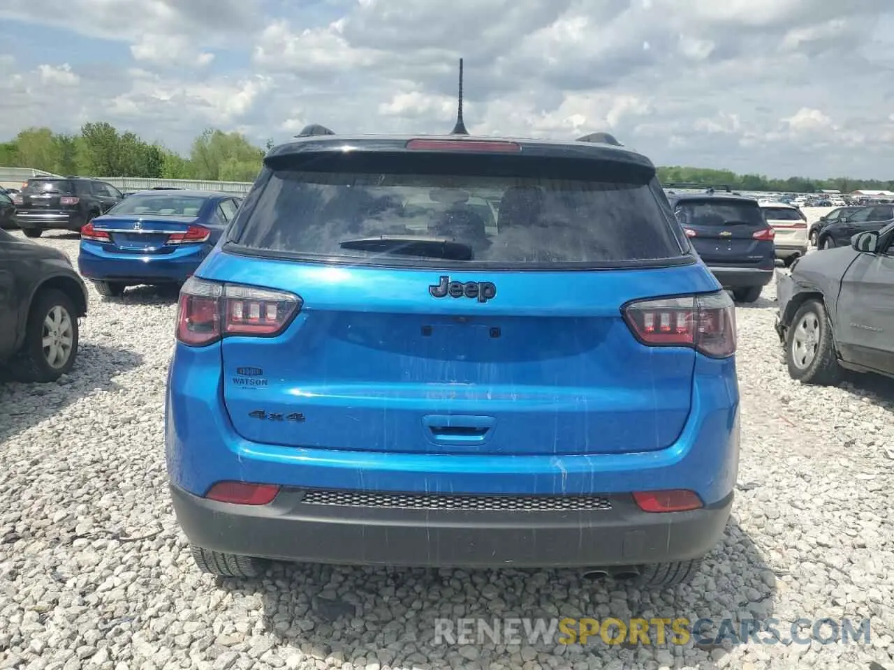6 Photograph of a damaged car 3C4NJDBB9MT567907 JEEP COMPASS 2021