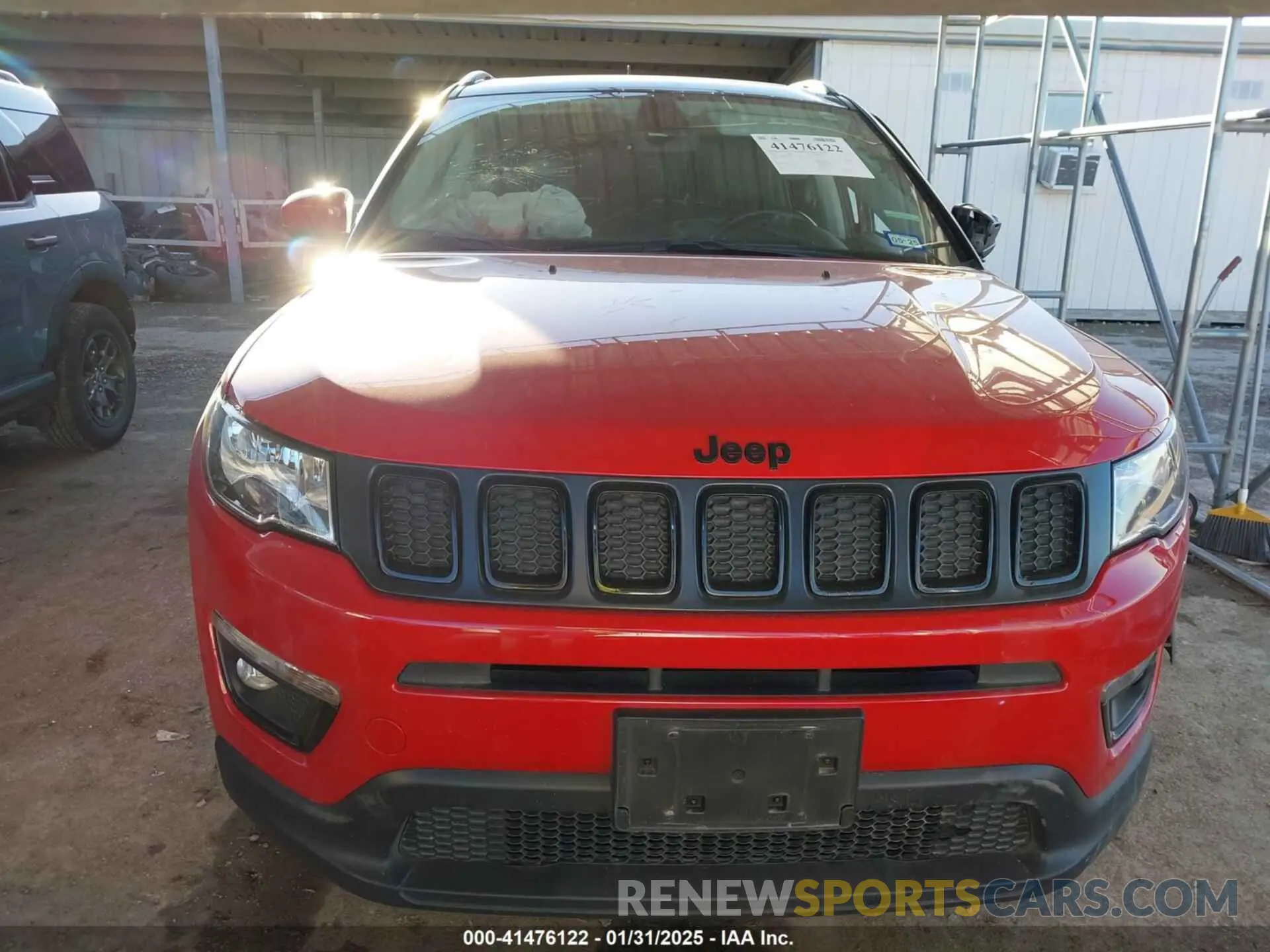 13 Photograph of a damaged car 3C4NJDBB9MT595254 JEEP COMPASS 2021