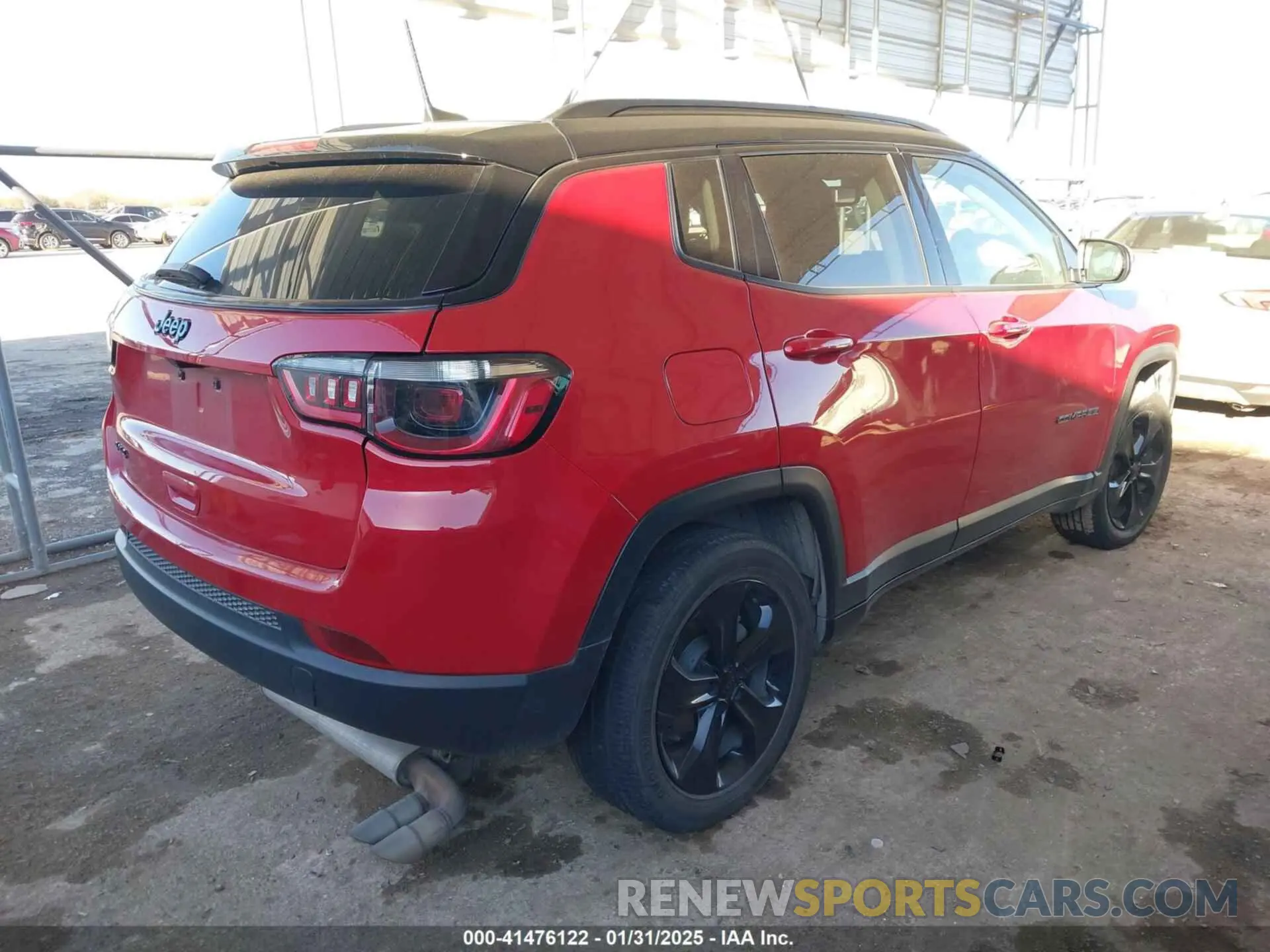 4 Photograph of a damaged car 3C4NJDBB9MT595254 JEEP COMPASS 2021