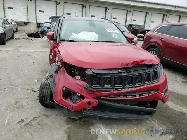 12 Photograph of a damaged car 3C4NJDBB9MT603661 JEEP COMPASS 2021