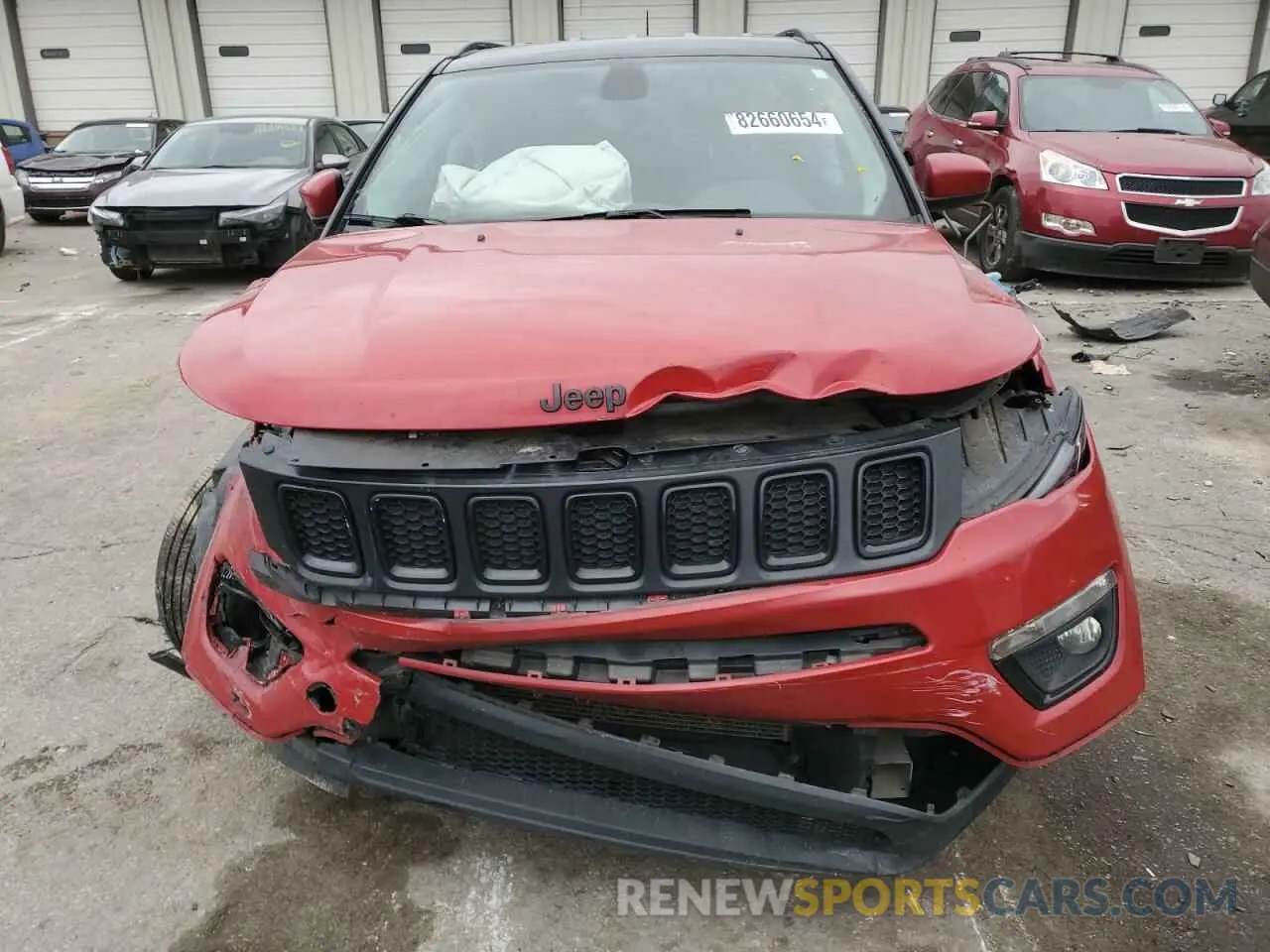 5 Photograph of a damaged car 3C4NJDBB9MT603661 JEEP COMPASS 2021
