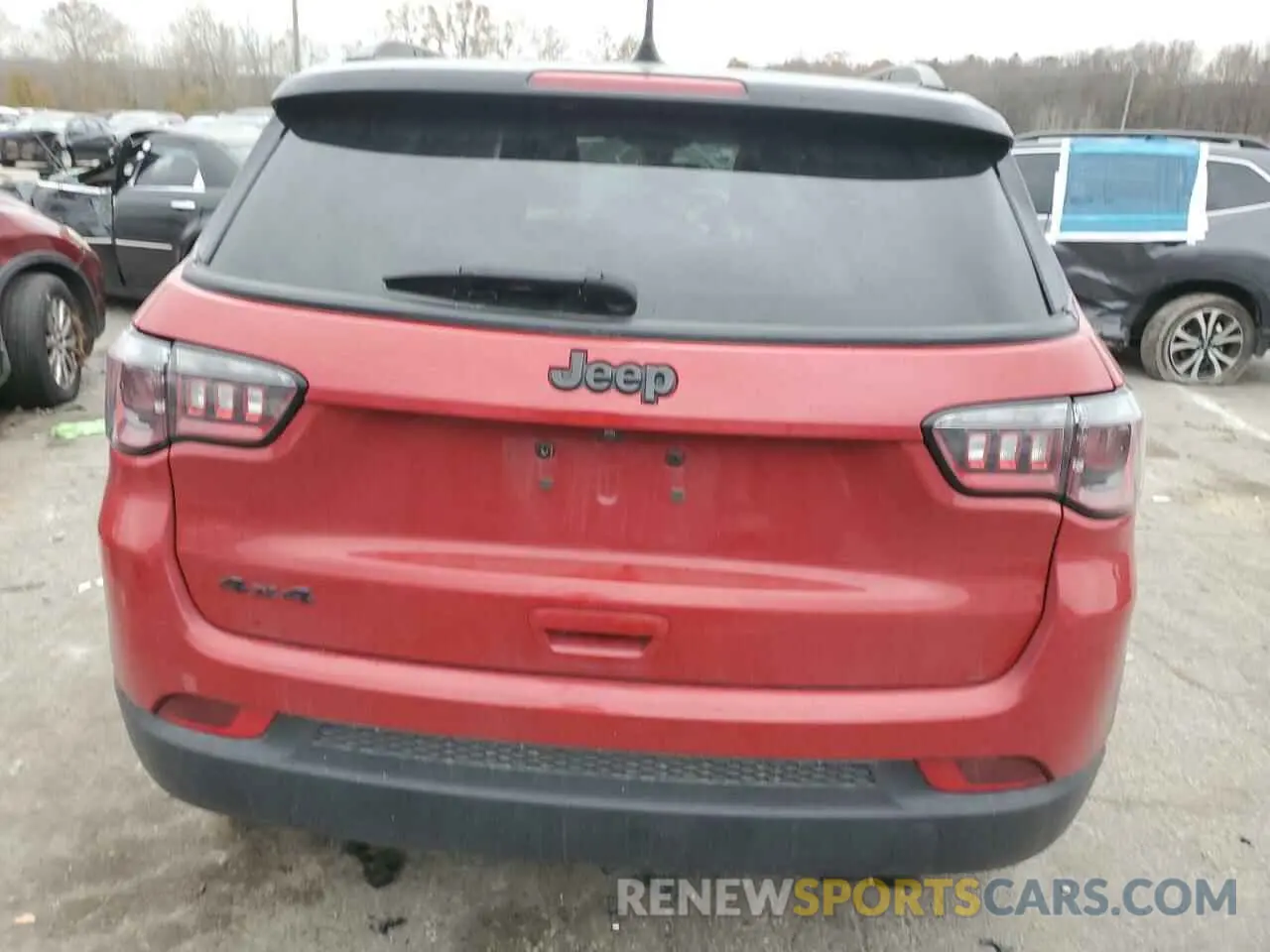 6 Photograph of a damaged car 3C4NJDBB9MT603661 JEEP COMPASS 2021