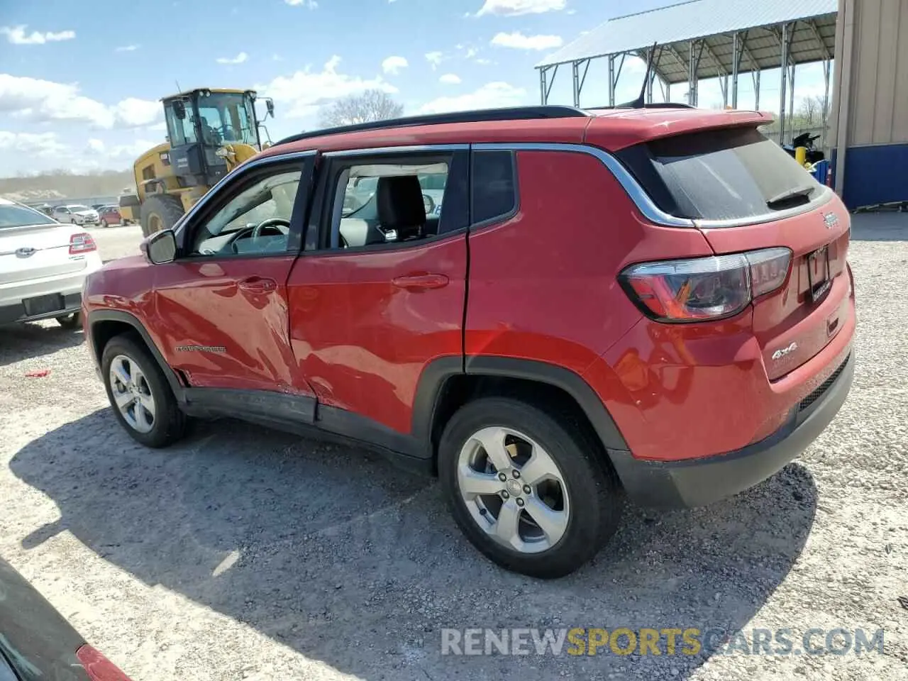 2 Photograph of a damaged car 3C4NJDBBXMT501298 JEEP COMPASS 2021
