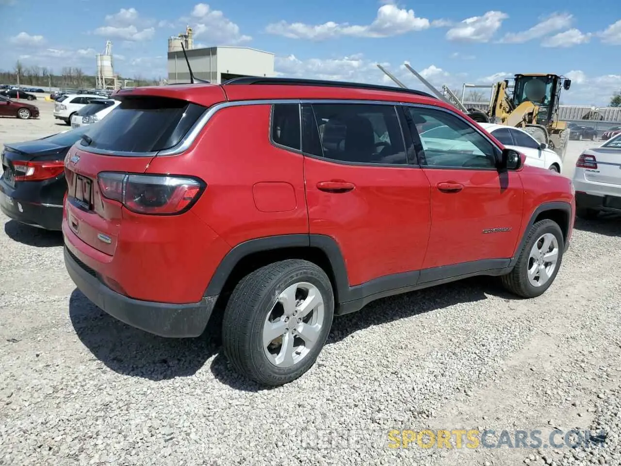 3 Photograph of a damaged car 3C4NJDBBXMT501298 JEEP COMPASS 2021