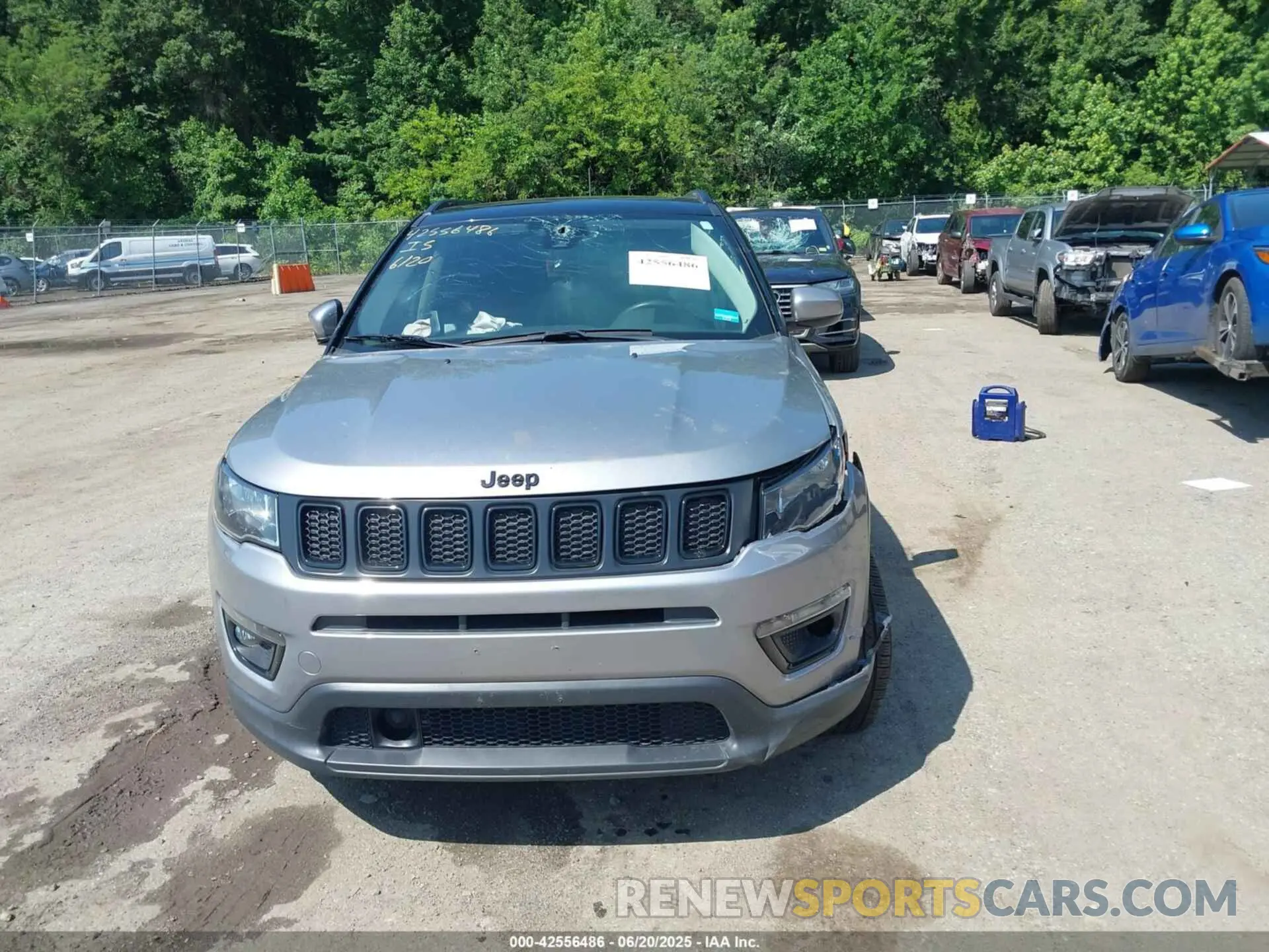 12 Photograph of a damaged car 3C4NJDBBXMT536651 JEEP COMPASS 2021