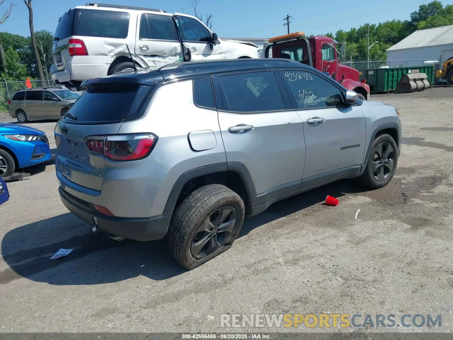 4 Photograph of a damaged car 3C4NJDBBXMT536651 JEEP COMPASS 2021