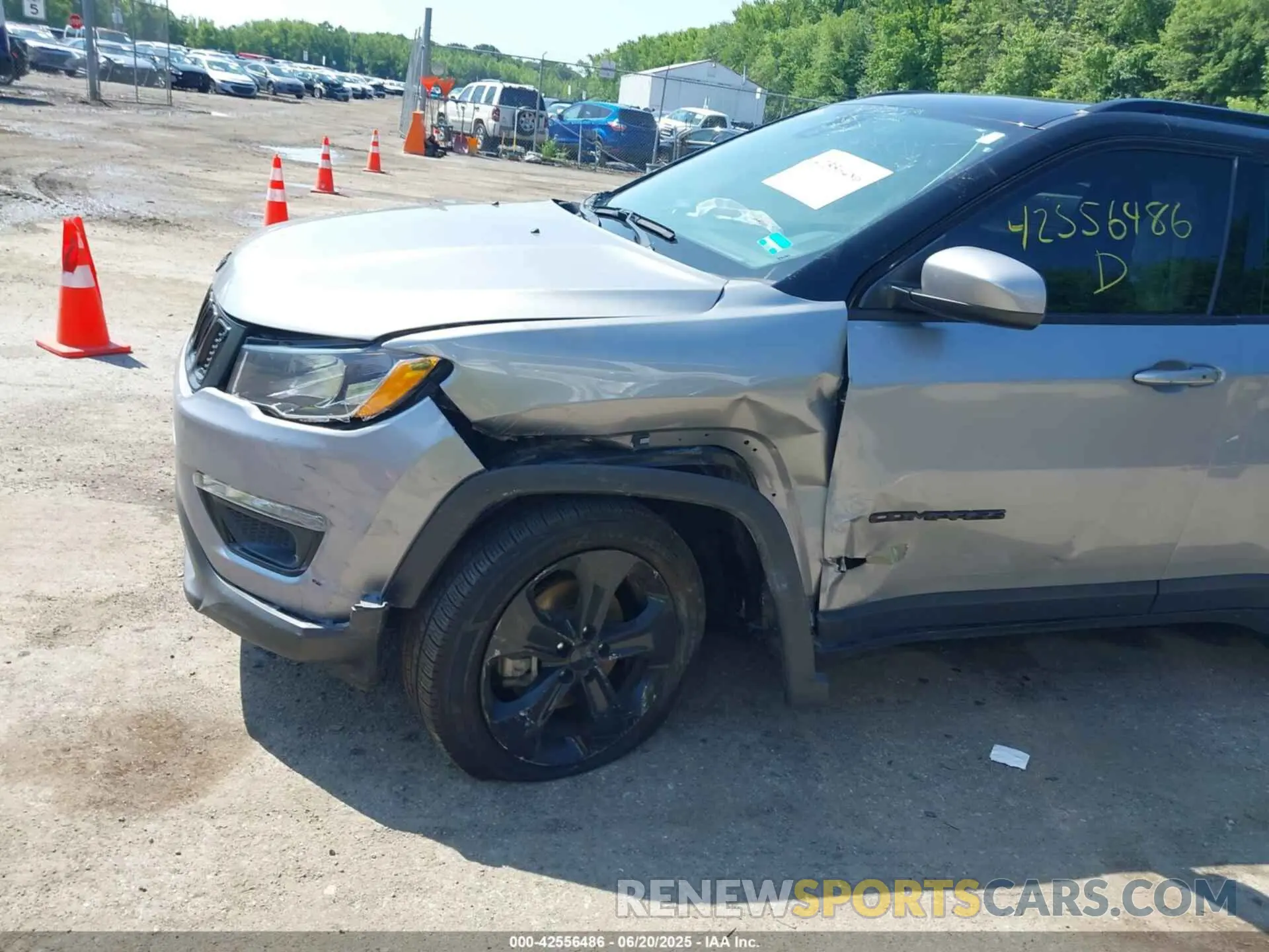 6 Photograph of a damaged car 3C4NJDBBXMT536651 JEEP COMPASS 2021