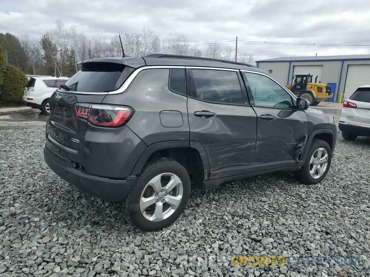 3 Photograph of a damaged car 3C4NJDBBXMT540201 JEEP COMPASS 2021