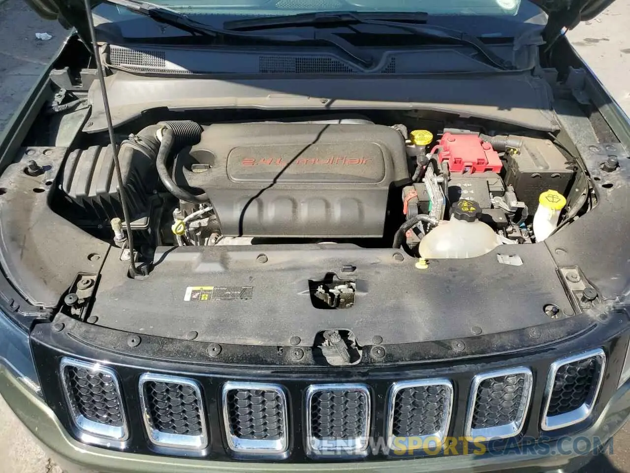 12 Photograph of a damaged car 3C4NJDBBXMT558309 JEEP COMPASS 2021