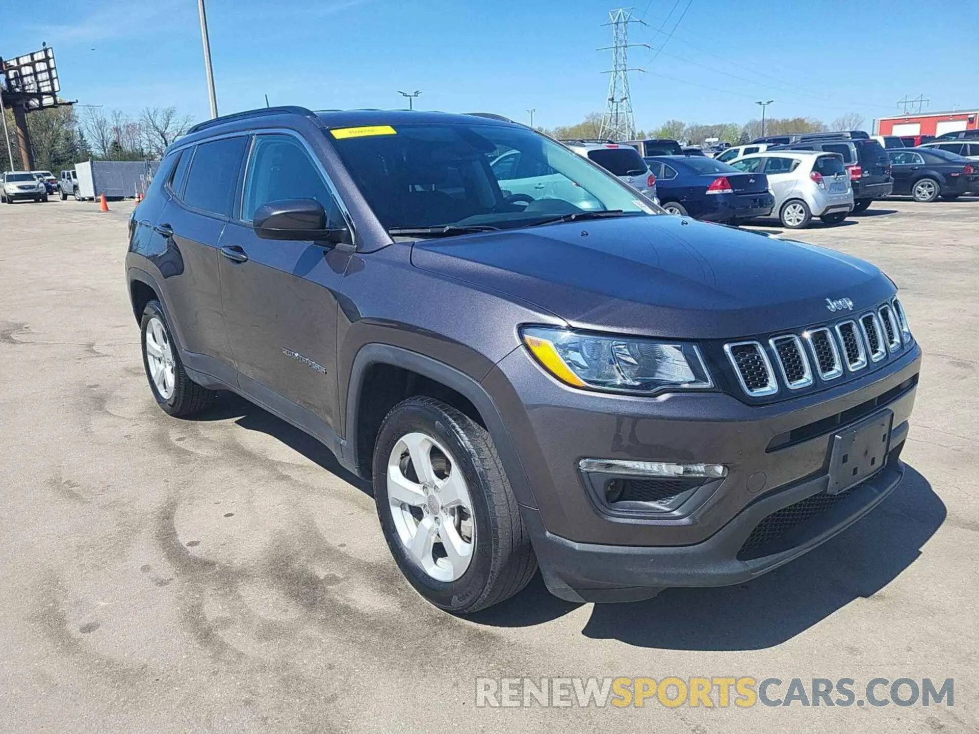 7 Photograph of a damaged car 3C4NJDBBXMT588264 JEEP COMPASS 2021