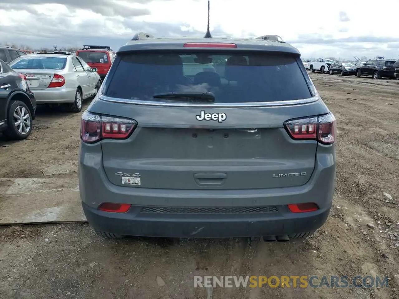 6 Photograph of a damaged car 3C4NJDCB0MT515175 JEEP COMPASS 2021