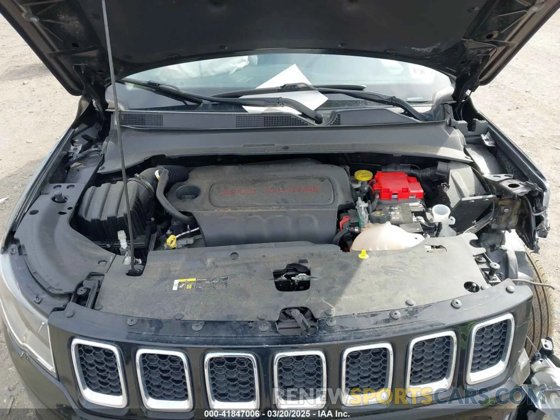 10 Photograph of a damaged car 3C4NJDCB0MT534437 JEEP COMPASS 2021