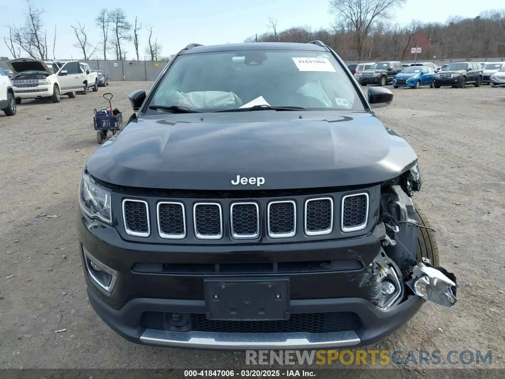 11 Photograph of a damaged car 3C4NJDCB0MT534437 JEEP COMPASS 2021