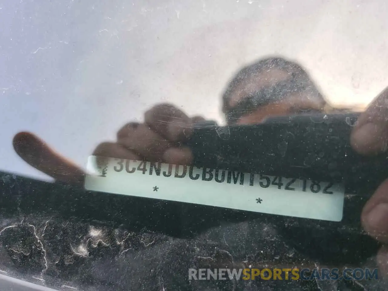 14 Photograph of a damaged car 3C4NJDCB0MT542182 JEEP COMPASS 2021