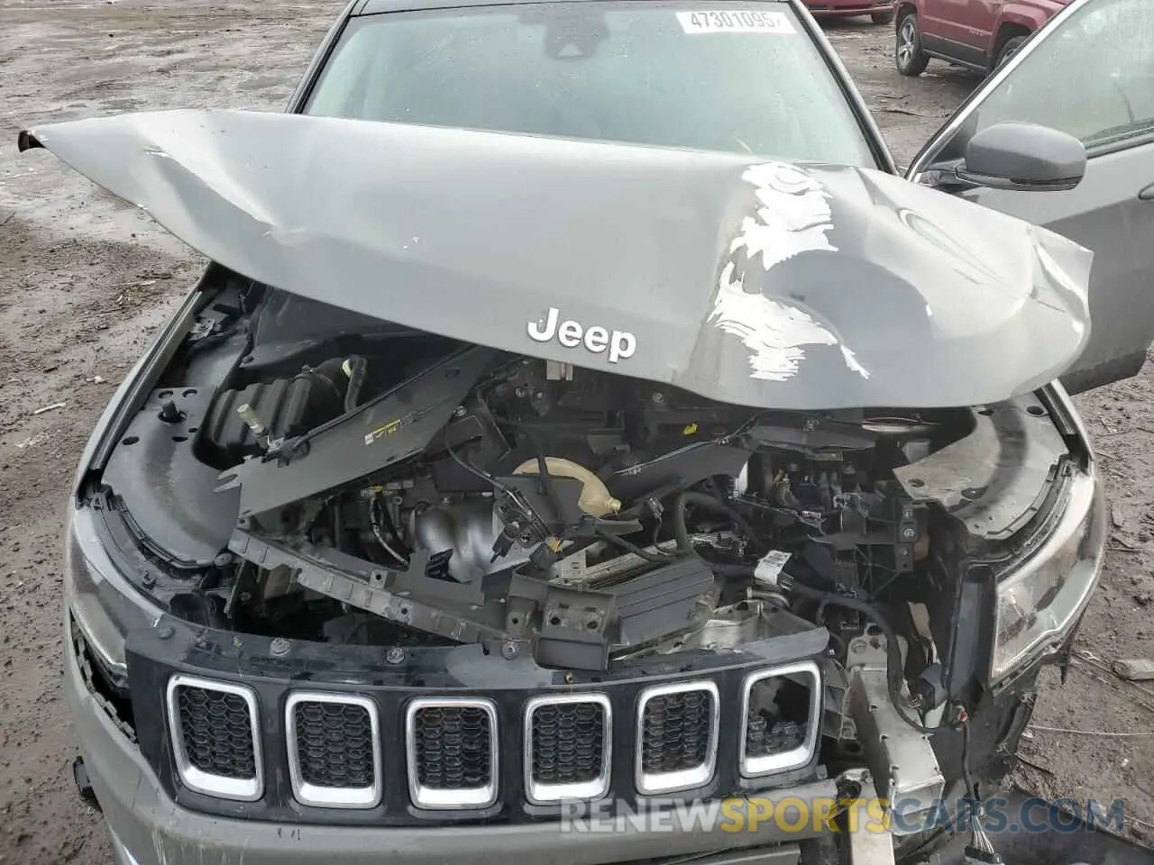 12 Photograph of a damaged car 3C4NJDCB0MT551058 JEEP COMPASS 2021