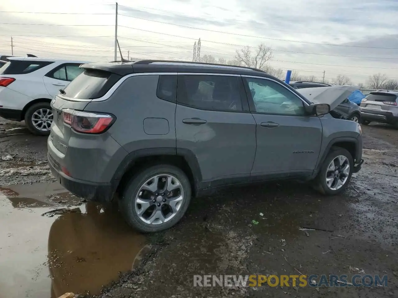 3 Photograph of a damaged car 3C4NJDCB0MT551058 JEEP COMPASS 2021