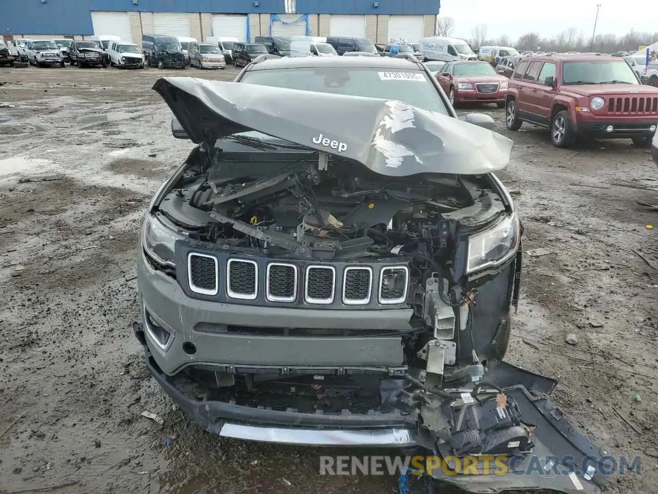 5 Photograph of a damaged car 3C4NJDCB0MT551058 JEEP COMPASS 2021