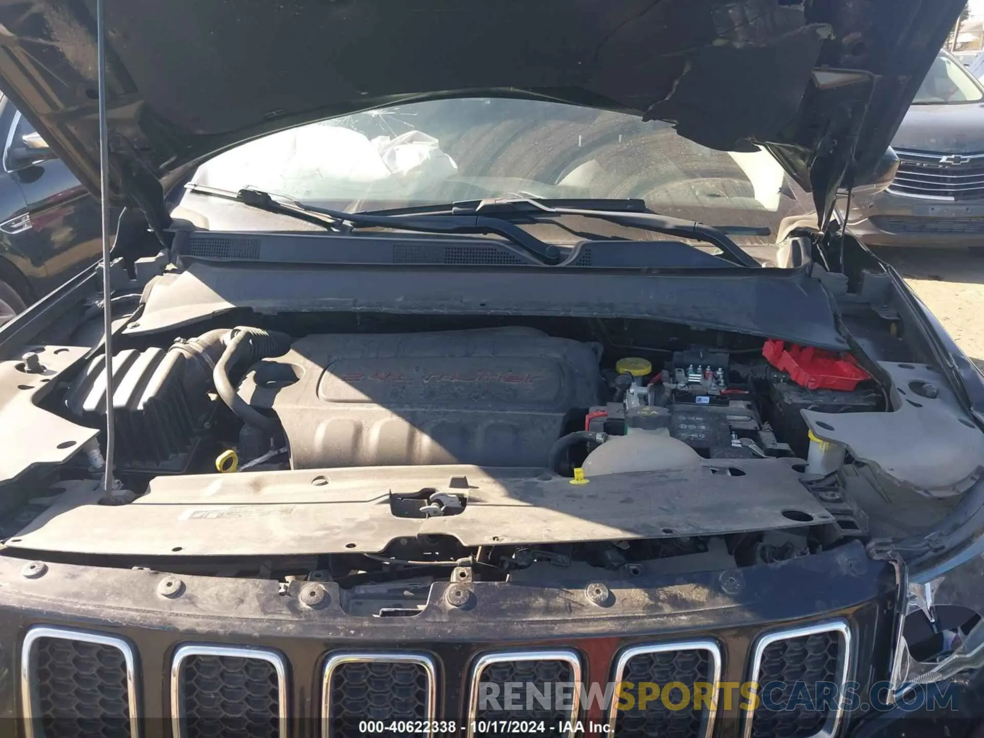 10 Photograph of a damaged car 3C4NJDCB0MT575716 JEEP COMPASS 2021