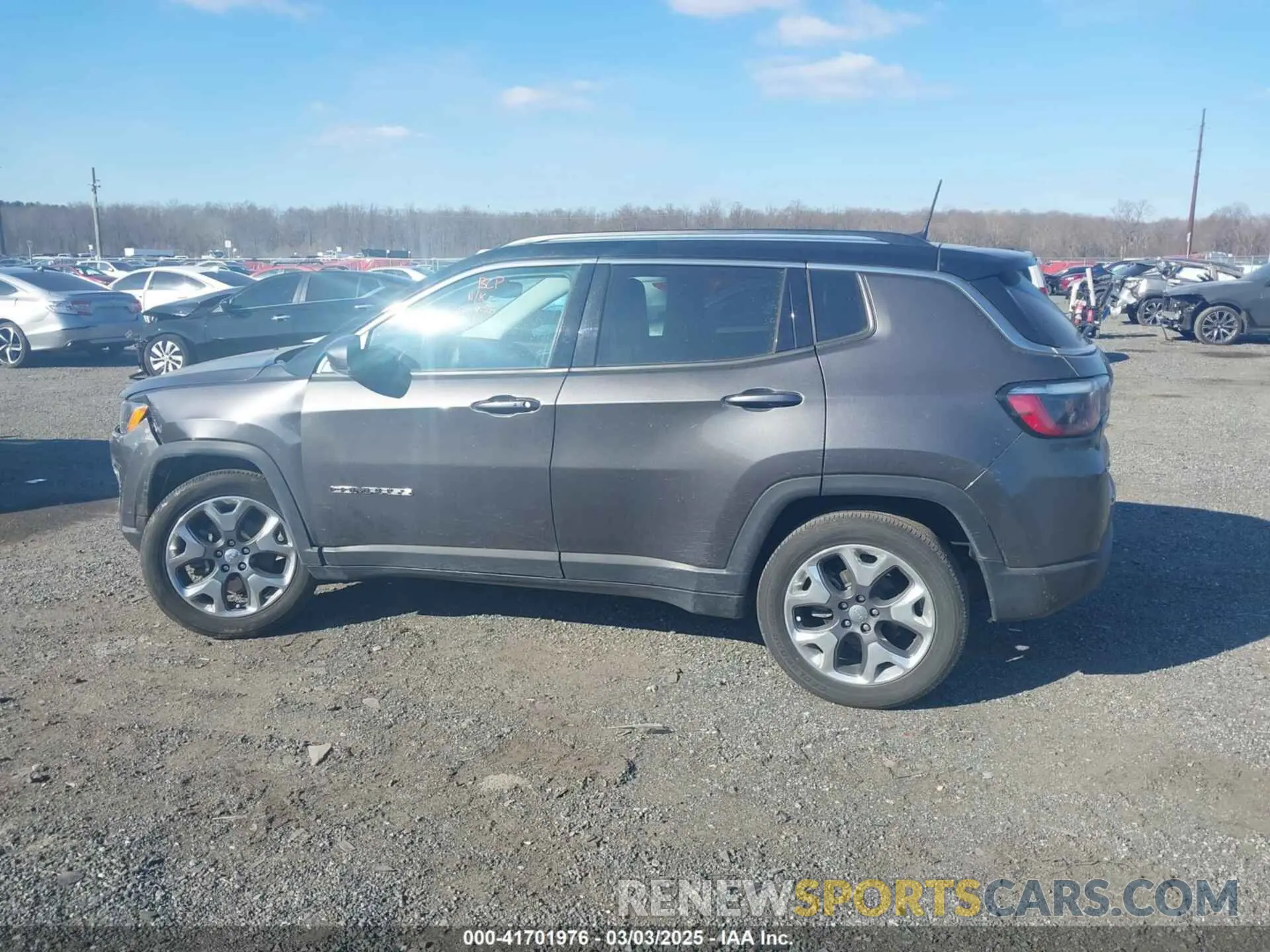 14 Photograph of a damaged car 3C4NJDCB0MT583329 JEEP COMPASS 2021