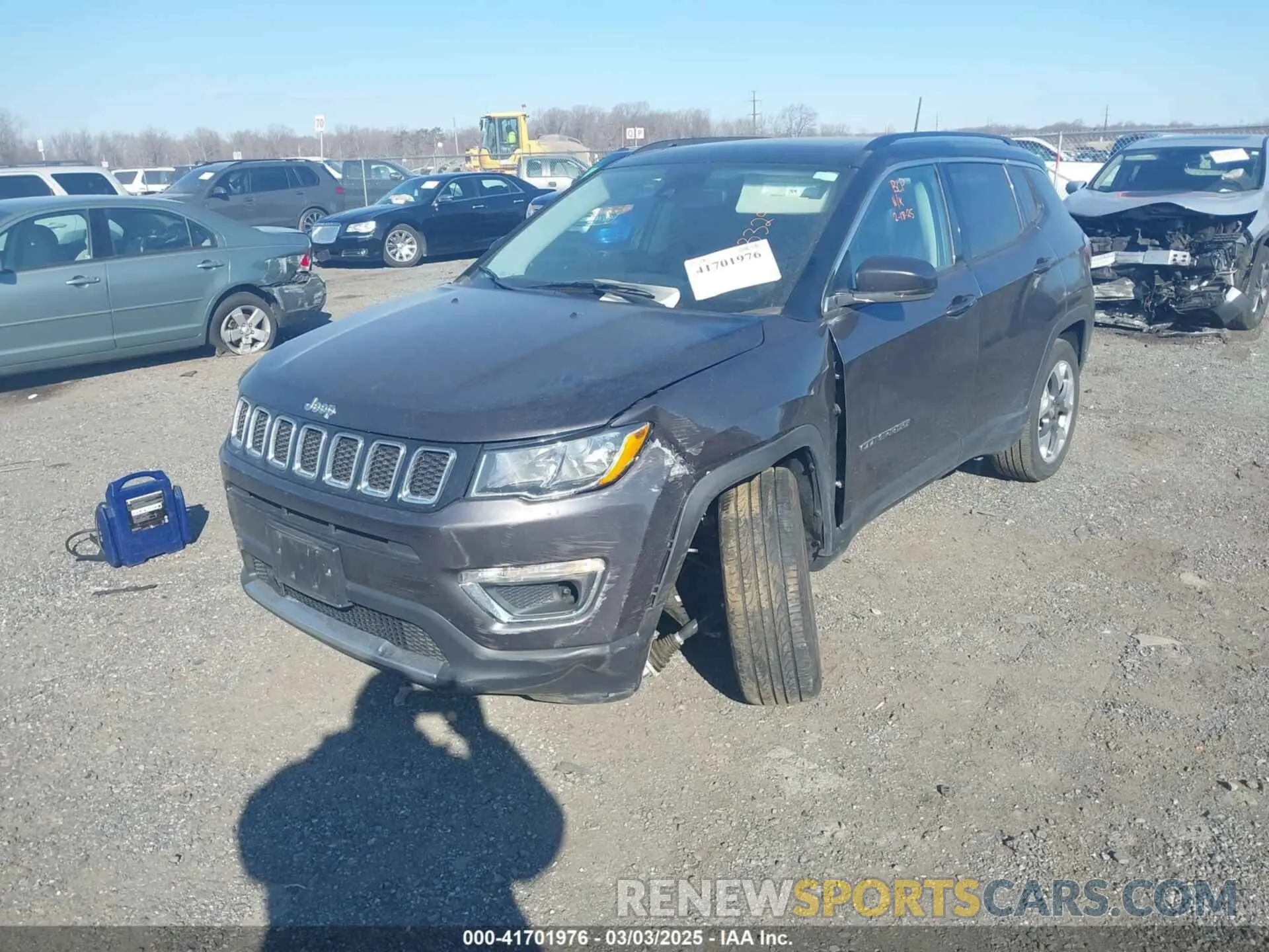 2 Photograph of a damaged car 3C4NJDCB0MT583329 JEEP COMPASS 2021
