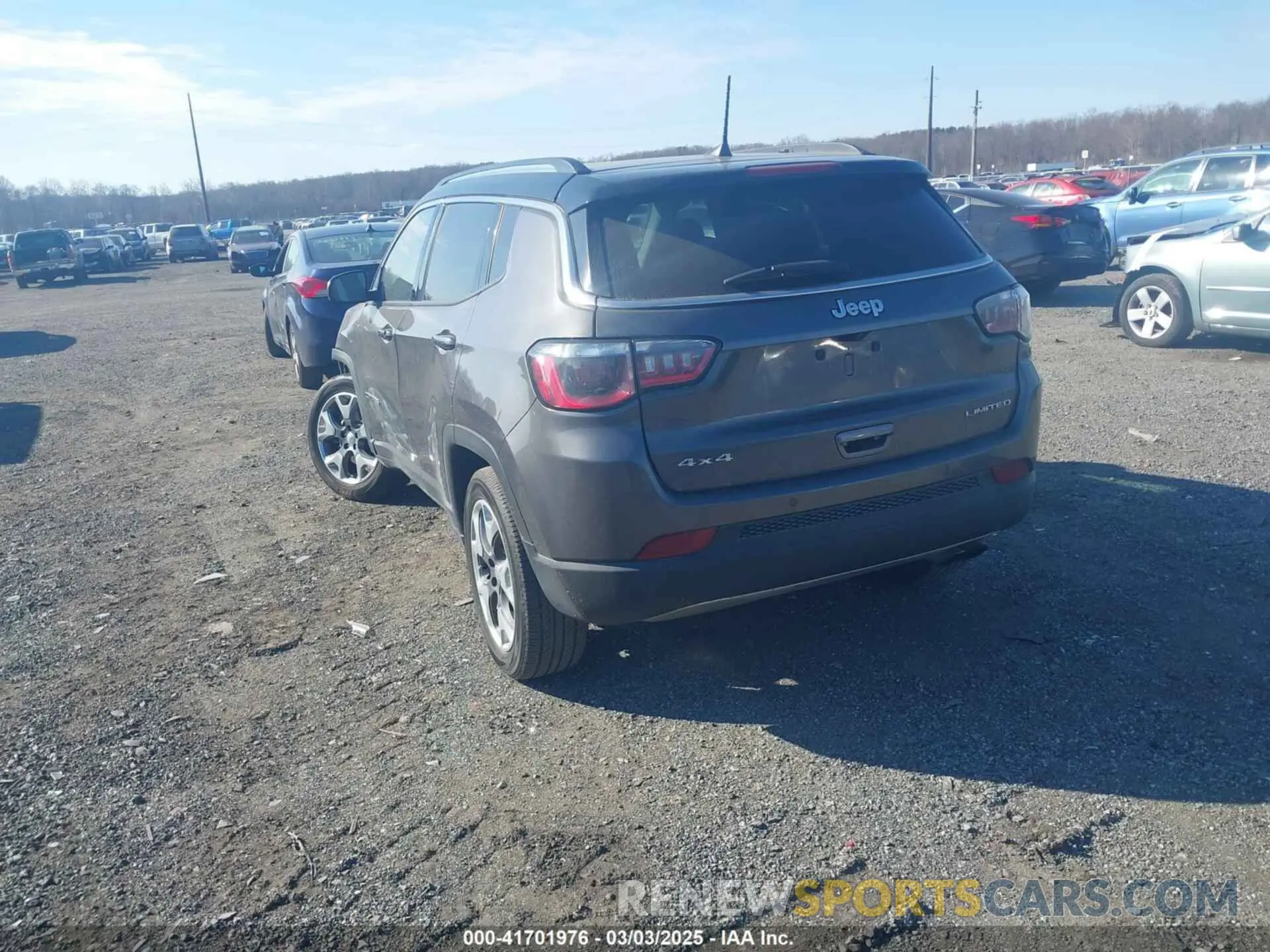 3 Photograph of a damaged car 3C4NJDCB0MT583329 JEEP COMPASS 2021