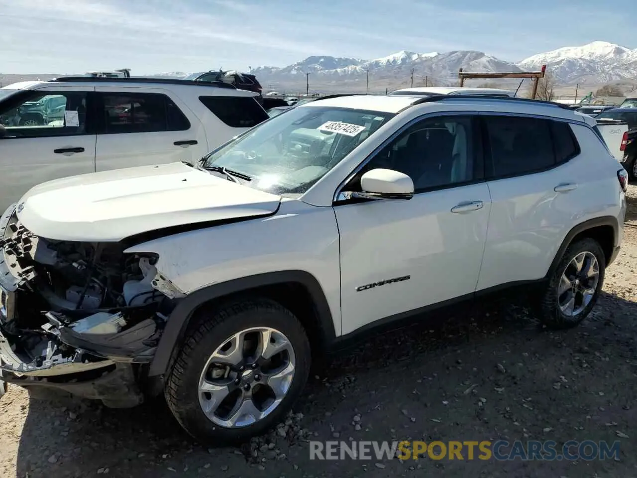 1 Photograph of a damaged car 3C4NJDCB1MT512317 JEEP COMPASS 2021