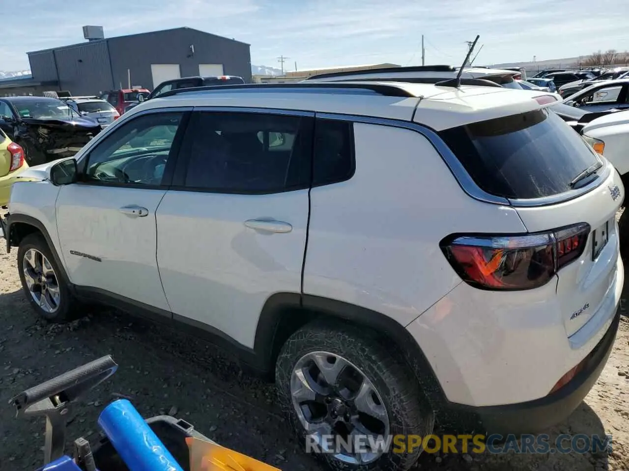2 Photograph of a damaged car 3C4NJDCB1MT512317 JEEP COMPASS 2021